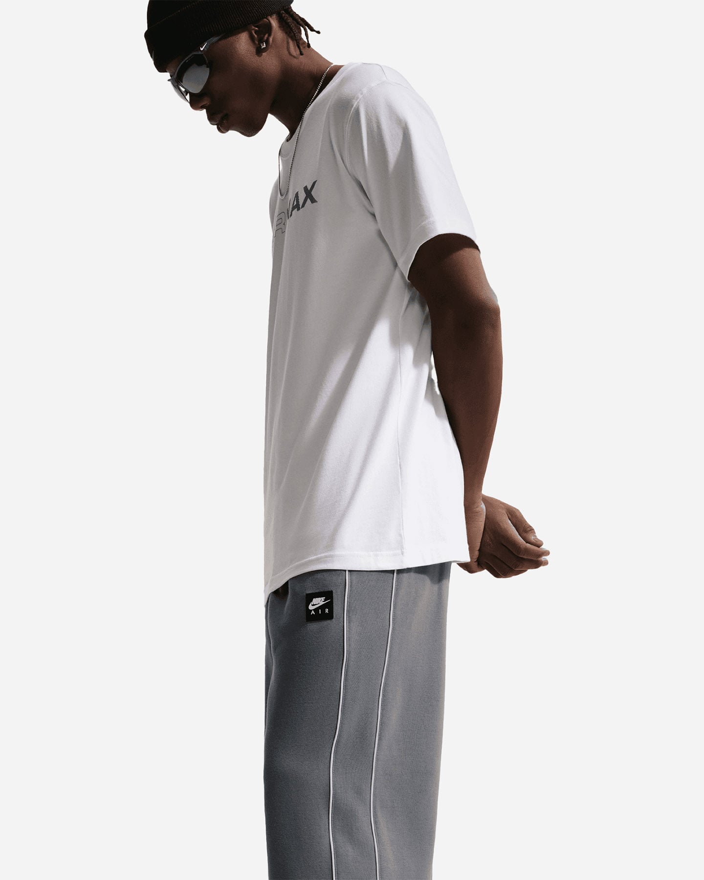 Pantalone NIKE AIR SMALL LOGO M - Grigio - 5 | Cisalfa Sport