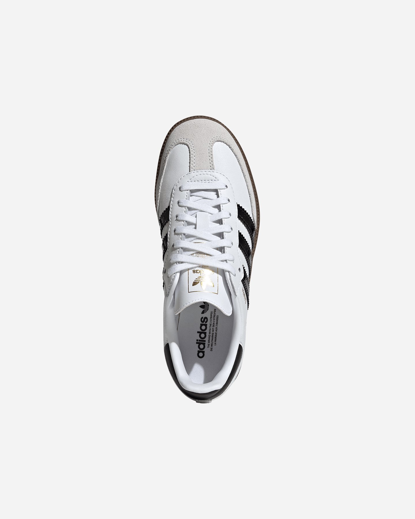 Scarpe sneakers ADIDAS SAMBA OG GS JR - Bianco - 3 | Cisalfa Sport