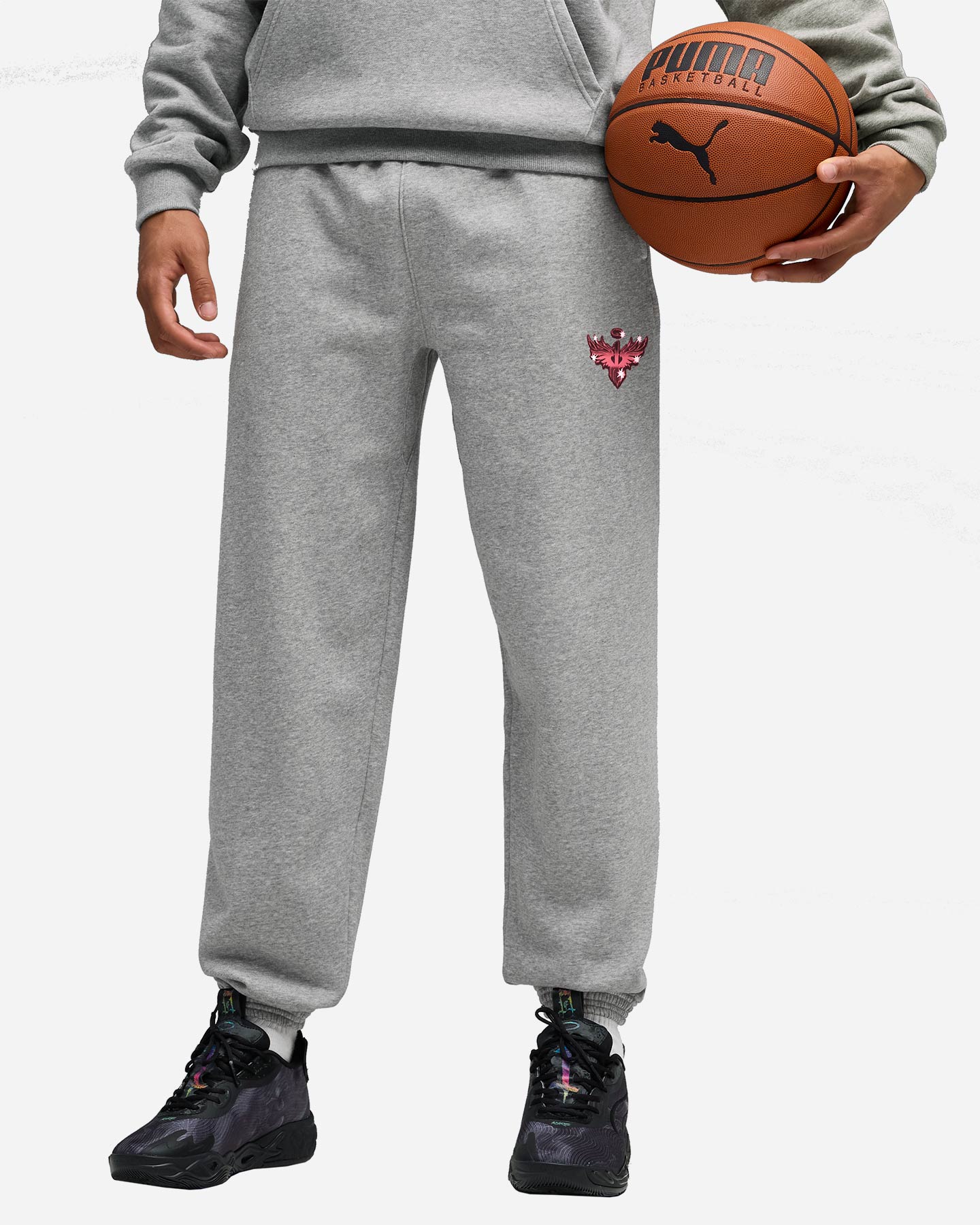 Abbigliamento basket PUMA MELO ALWAYZ ON 1 M - Grigio - 2 | Cisalfa Sport
