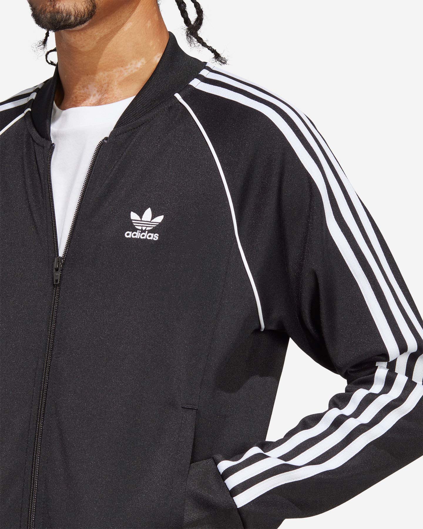 Felpa ADIDAS 3STRIPES M - Nero - 3 | Cisalfa Sport