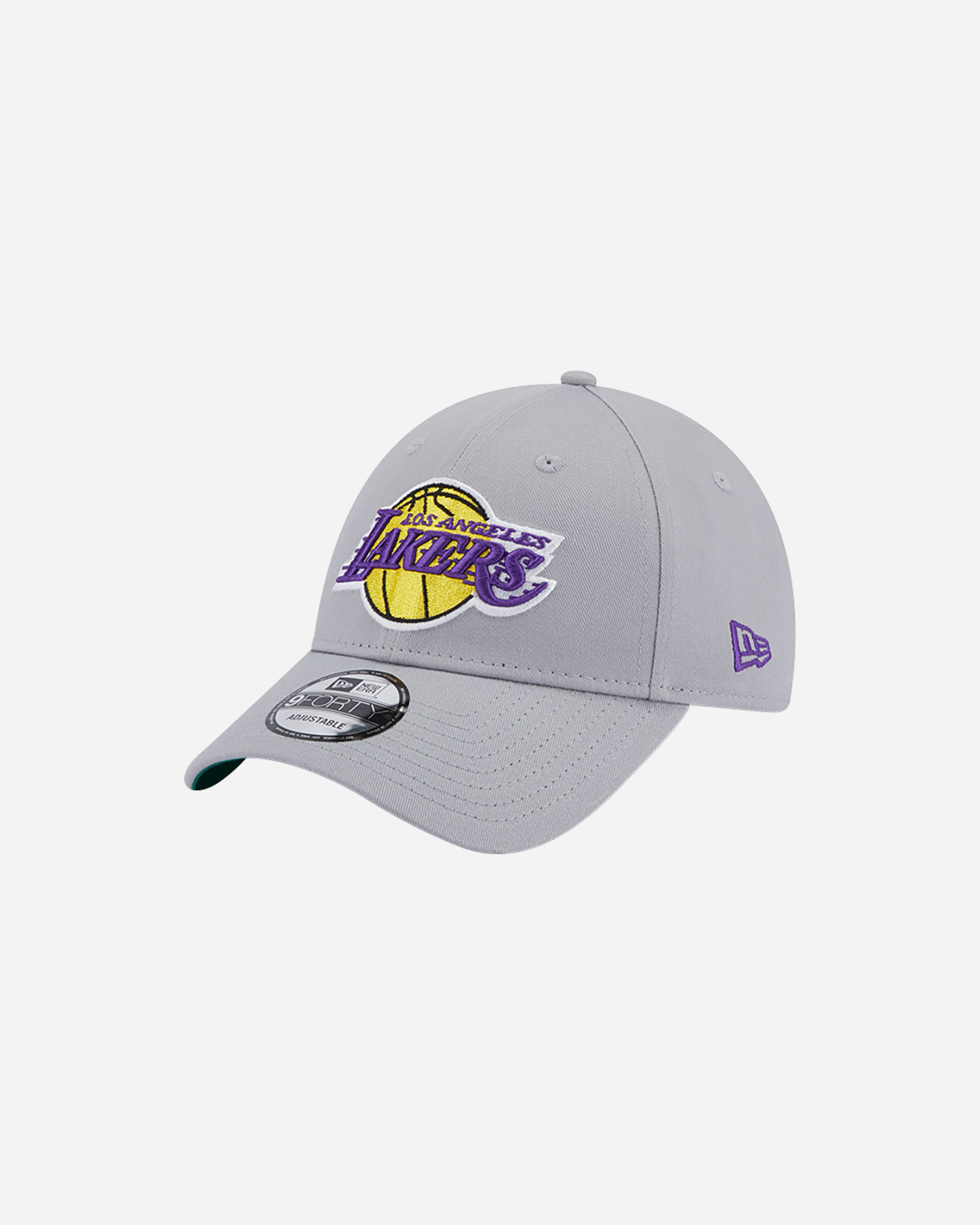 Cappellino NEW ERA 9FORTY TEAM SIDE PATCH LOS ANGELES LAKERS  - Grigio - 0 | Cisalfa Sport