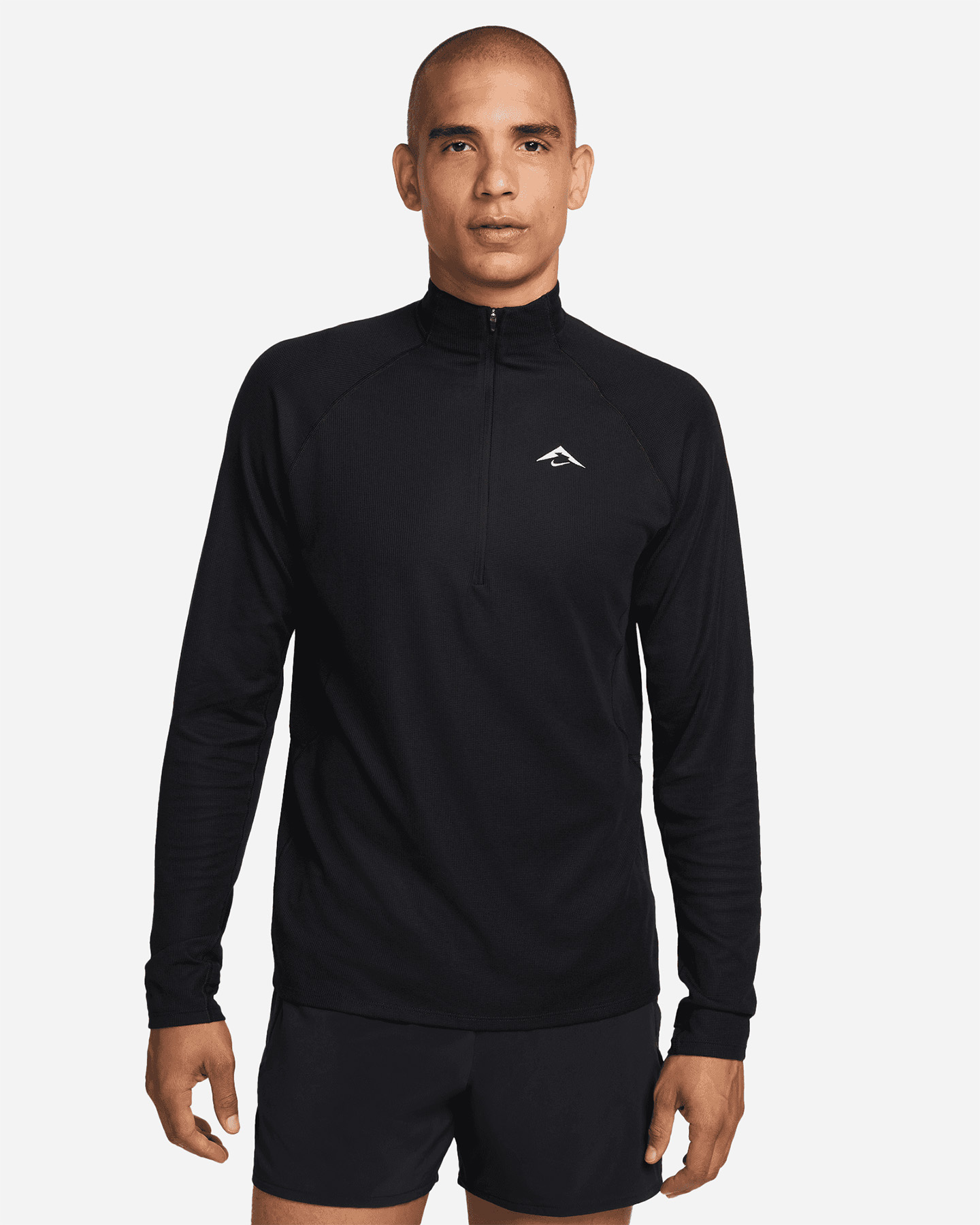 Maglia running NIKE TRAIL MIDLAYER LS M - Nero - 0 | Cisalfa Sport