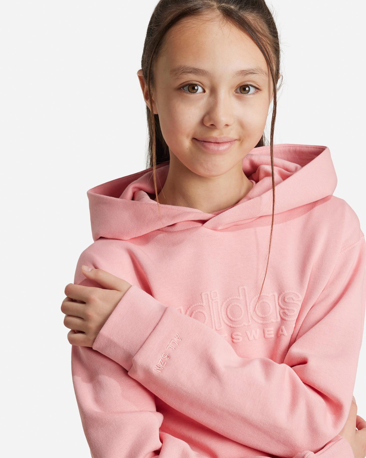 Felpa ADIDAS OVER ALL SNZ JR - Rosa - 4 | Cisalfa Sport