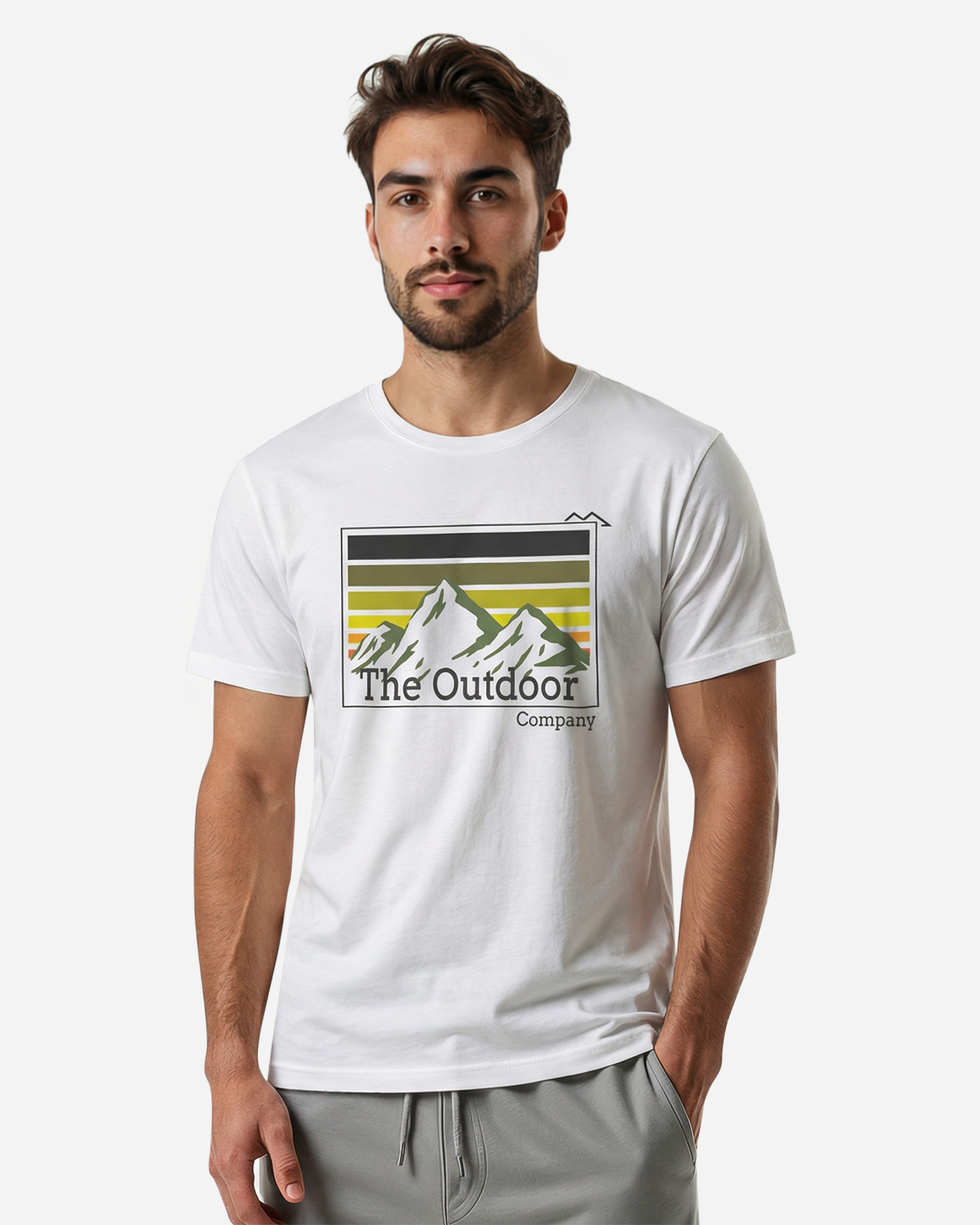 T-shirt 8848 ESSENTIAL M - Bianco - 2 | Cisalfa Sport
