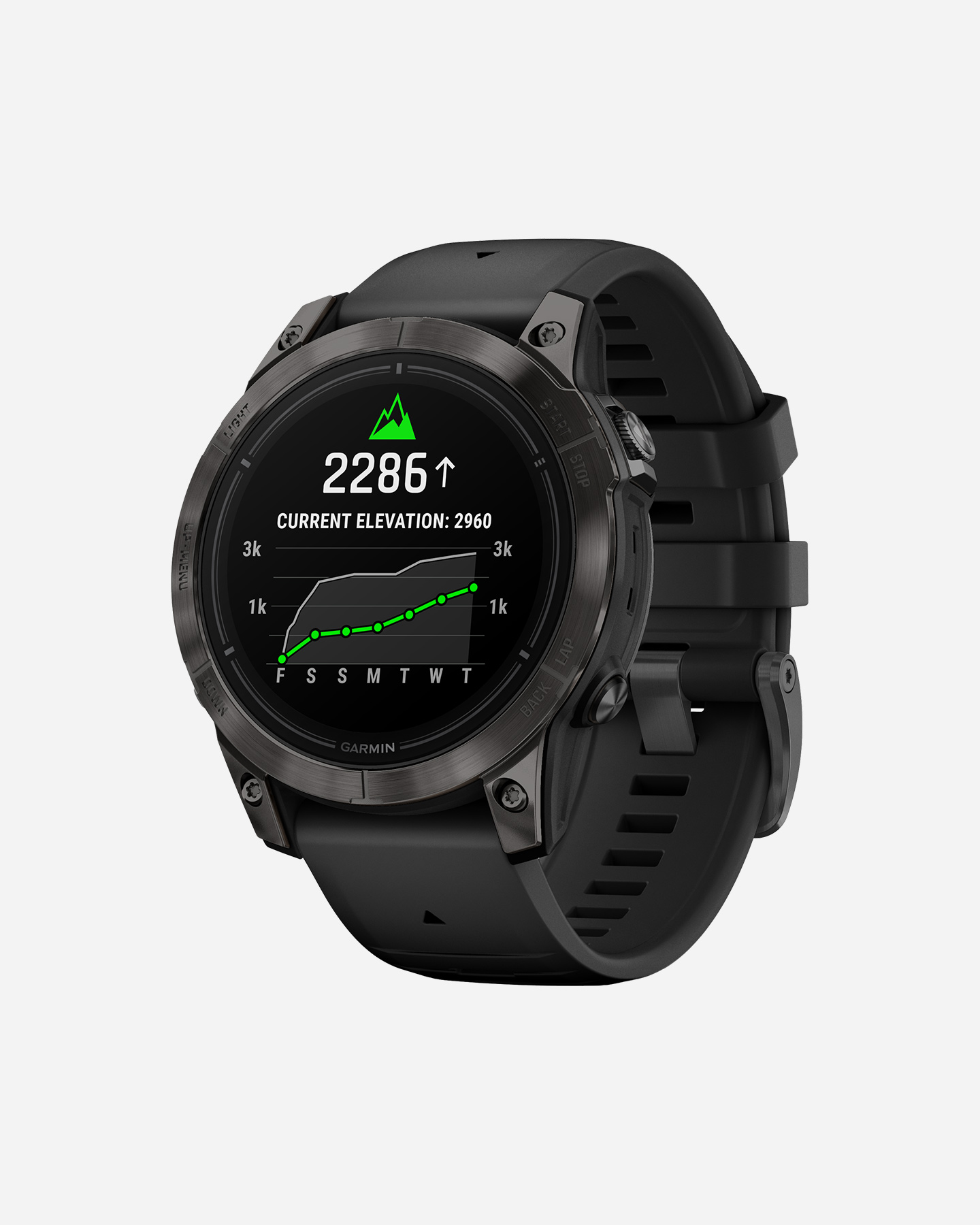 Orologio multifunzione GARMIN EPIX PRO 47MM SAPH  - Nero - 2 | Cisalfa Sport