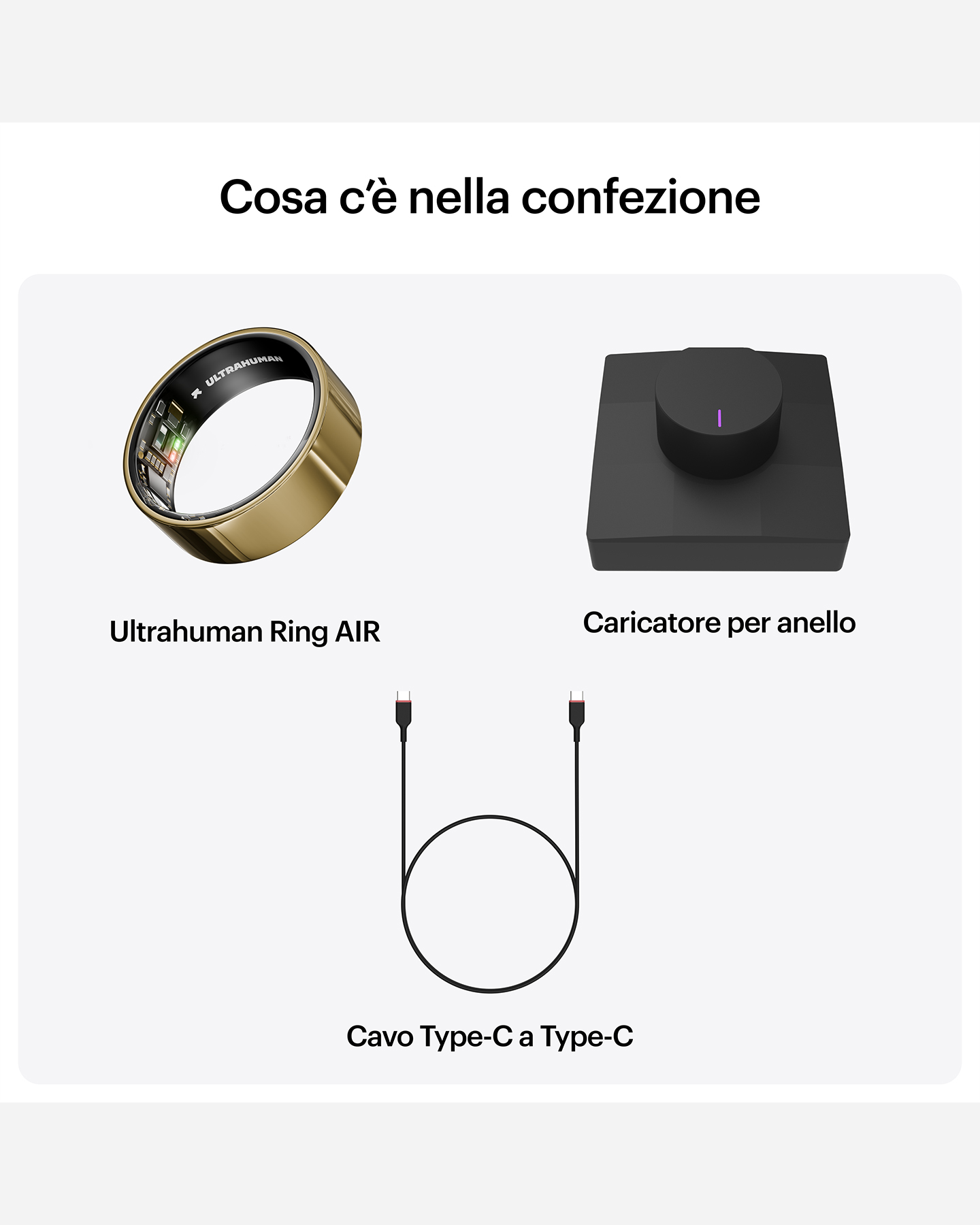 Fitness tracker ULTRAHUMAN AIR  - Oro - 5 | Cisalfa Sport