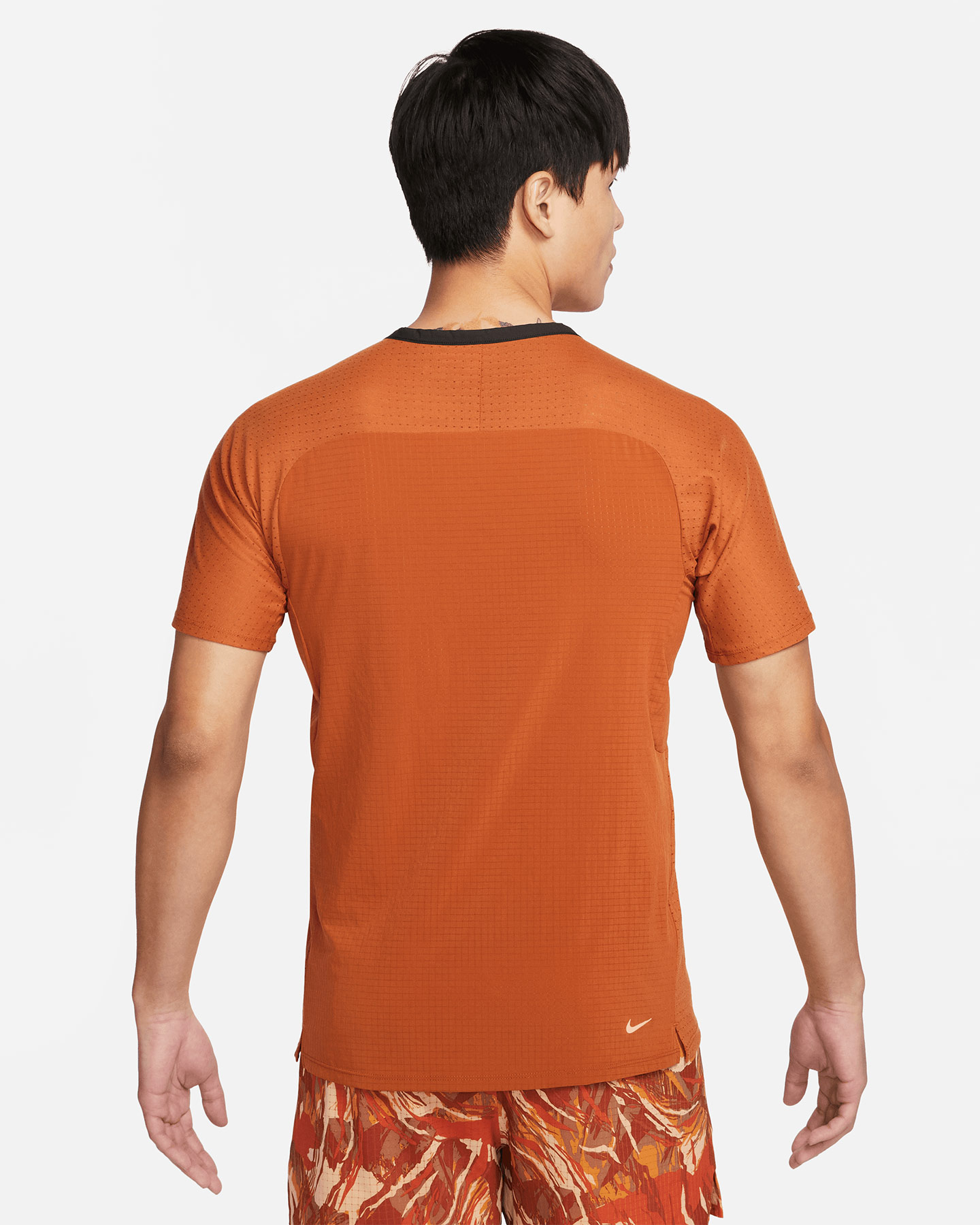 T-shirt running NIKE DRI FIT SOLAR CHASE M - Marrone - 1 | Cisalfa Sport