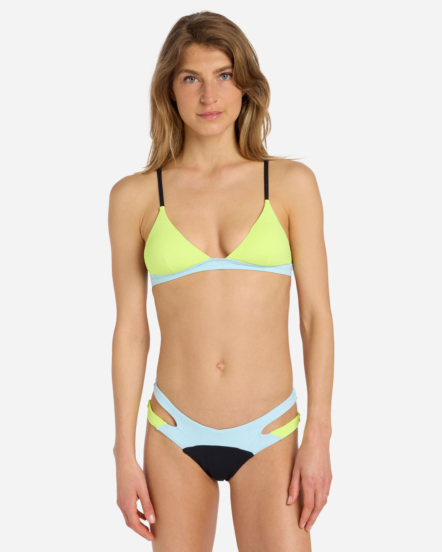 Bikini MISTRAL COLOR BLOCK W - Giallo - 1 | Cisalfa Sport