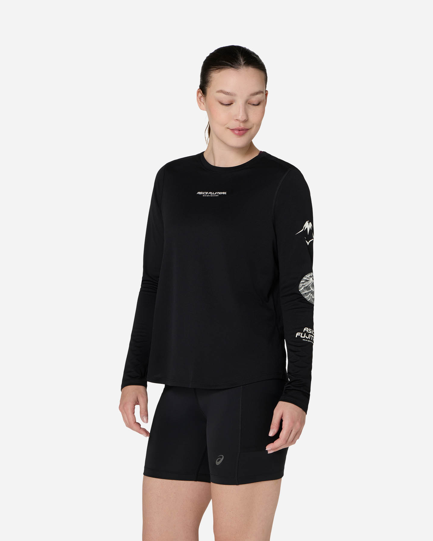 Maglia running ASICS FUJITRAIL W - Nero - 2 | Cisalfa Sport