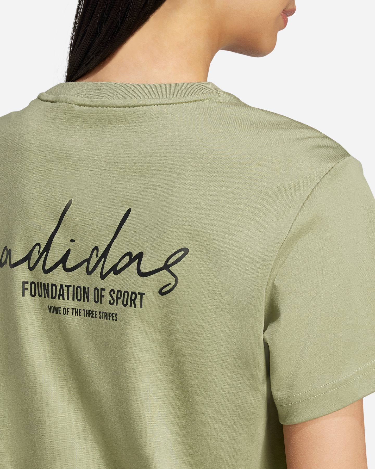 T-shirt ADIDAS BRAND LOVE W - Verde - 5 | Cisalfa Sport
