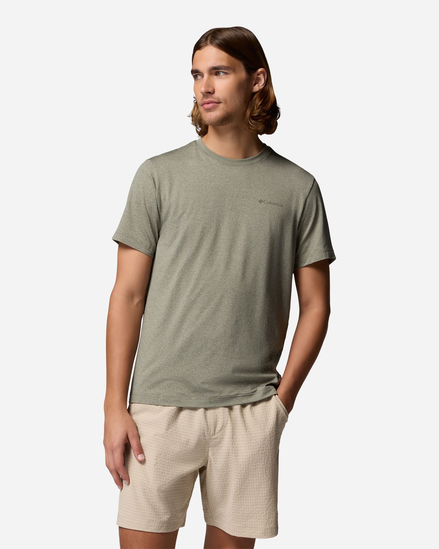 T-shirt COLUMBIA PARSONS POINT GRAPHIC M - Verde - 0 | Cisalfa Sport