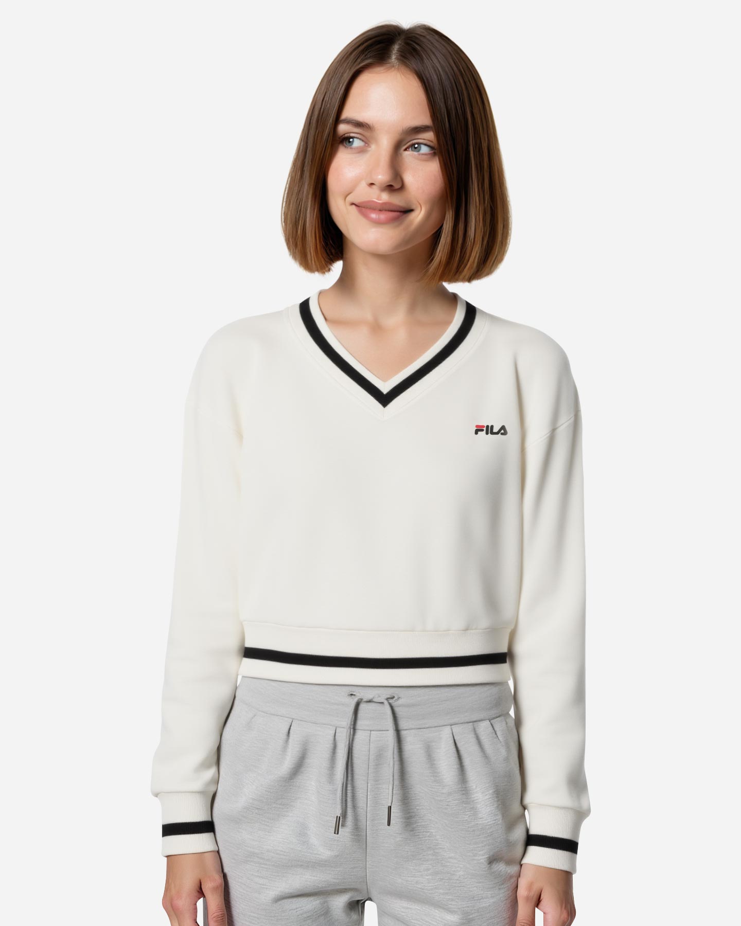 Felpa FILA CONTEMPORARY STREET STYLE W - Bianco - 3 | Cisalfa Sport