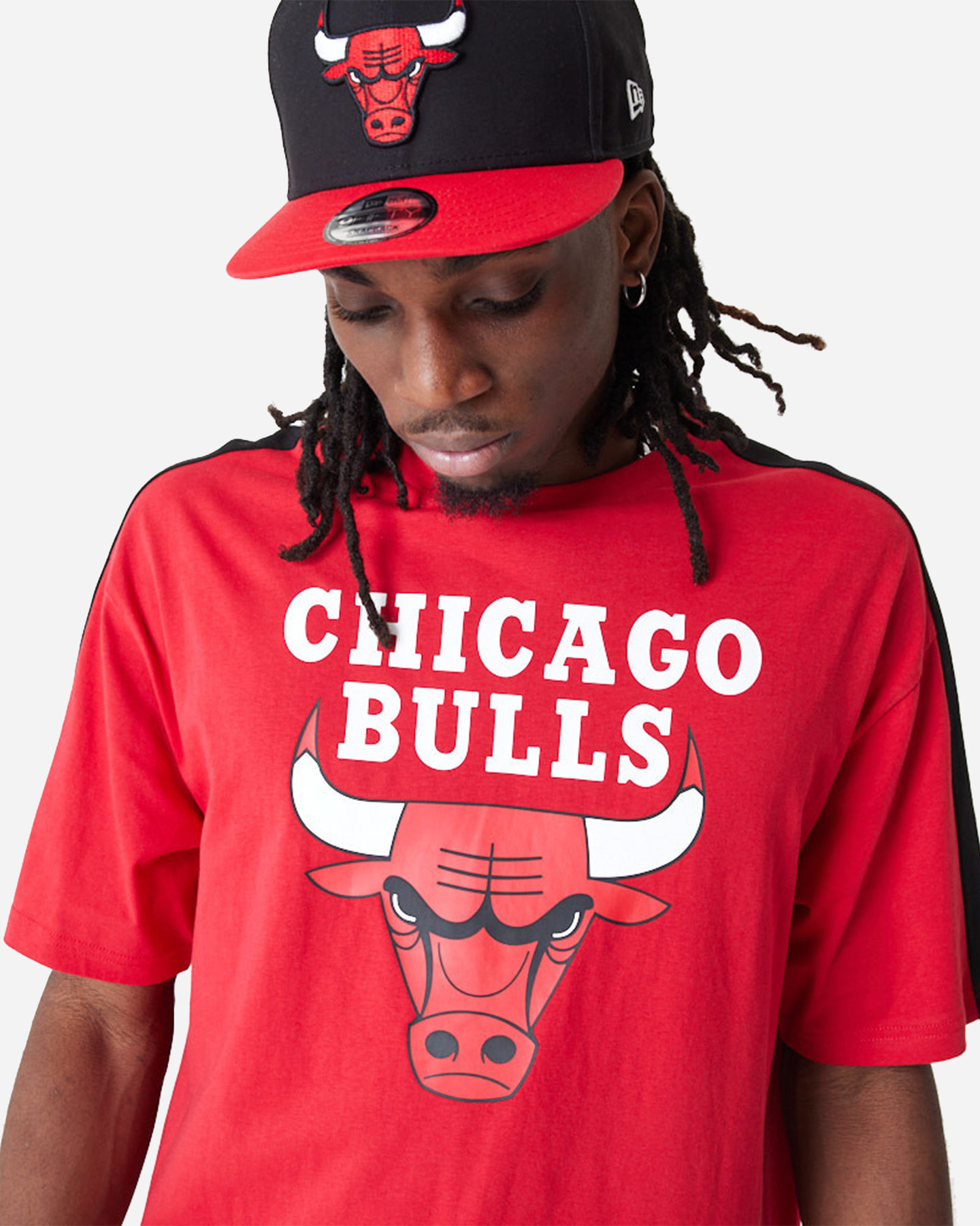 T-shirt NEW ERA COLOUR BLOCK CHICAGO BULLS M - Rosso - 2 | Cisalfa Sport