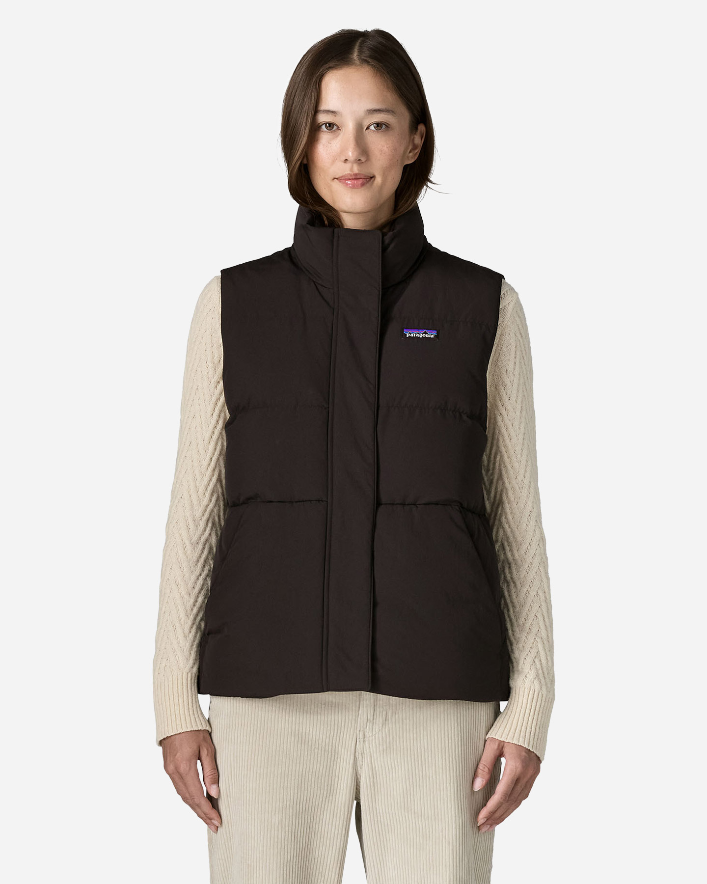 Sisar Down W - Gilet - Donna - Nero