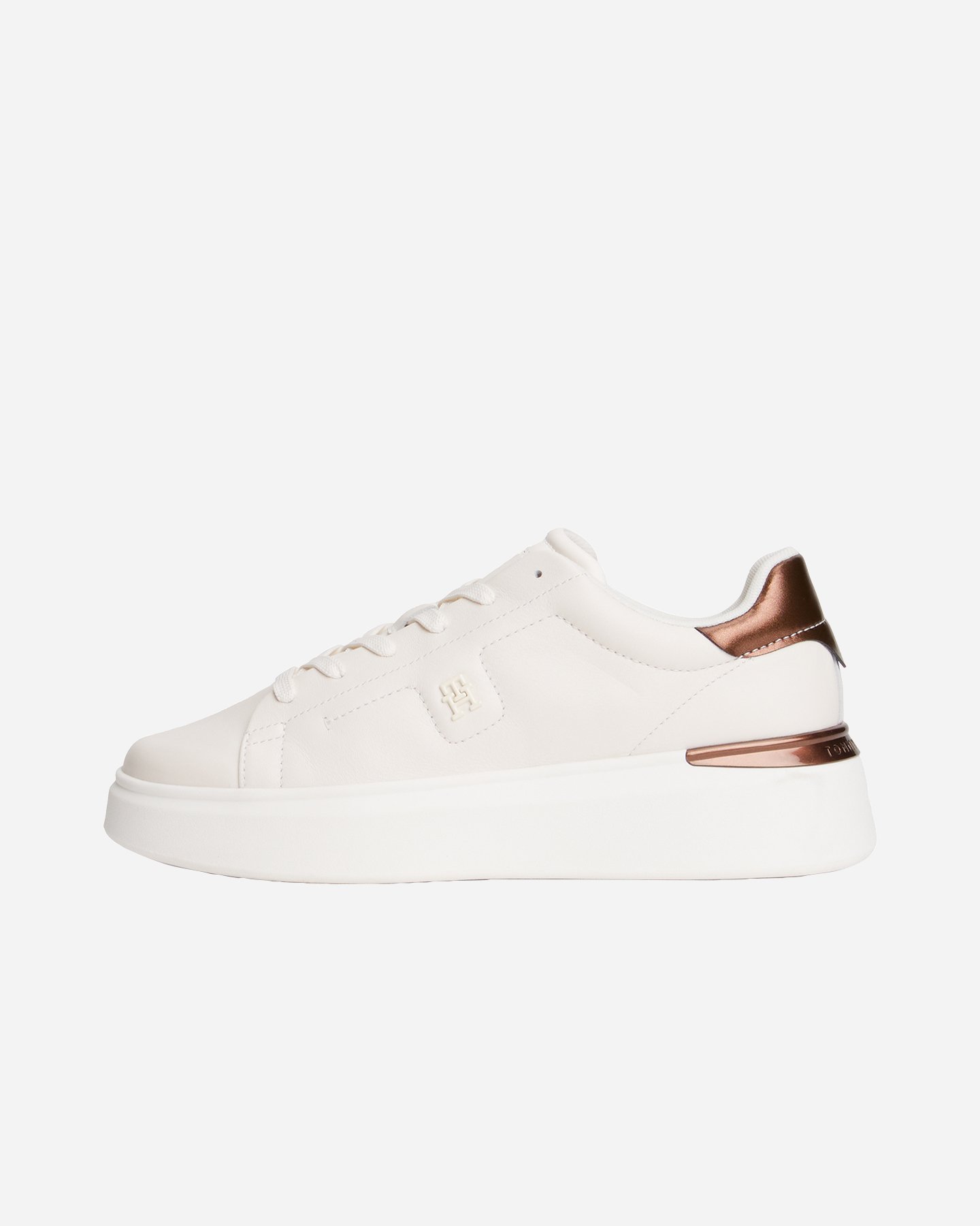 Scarpe sneakers TOMMY HILFIGER CHIC PLATFORM W - Bianco - 3 | Cisalfa Sport