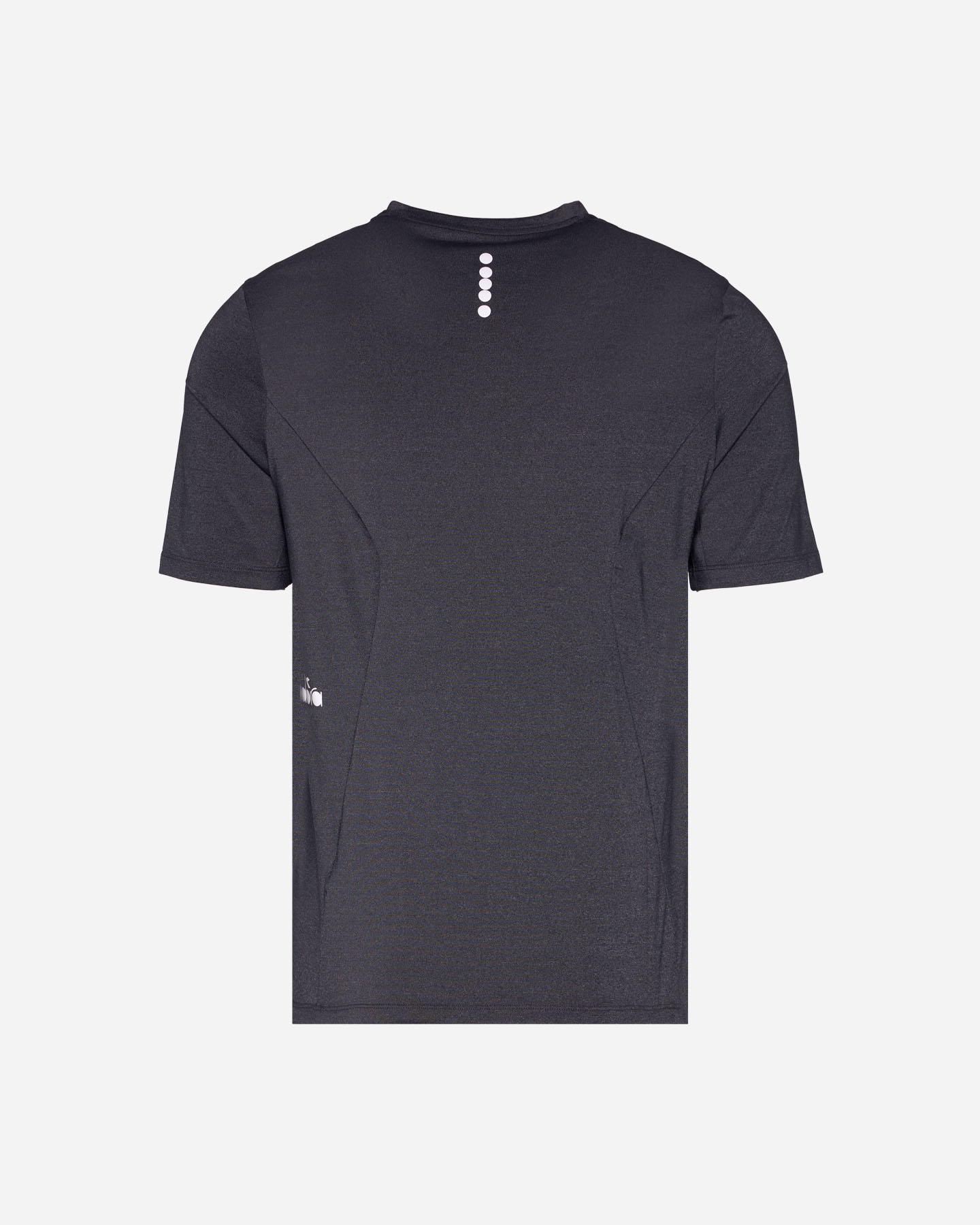 T-shirt running DIADORA TECH RUN CREW M - Nero - 1 | Cisalfa Sport