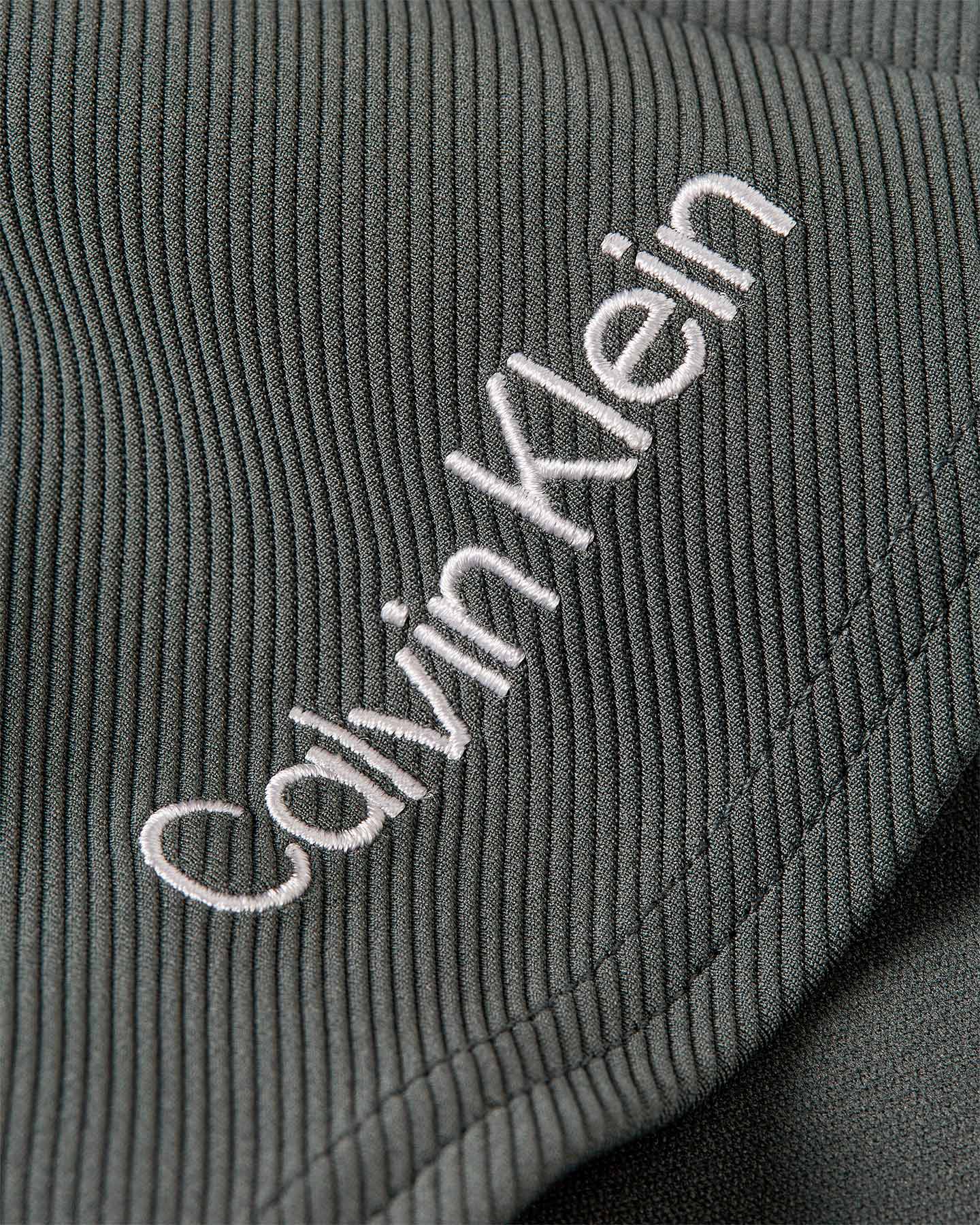 Pantaloncini CALVIN KLEIN SPORT EFFECT LOGO M - Verde - 2 | Cisalfa Sport