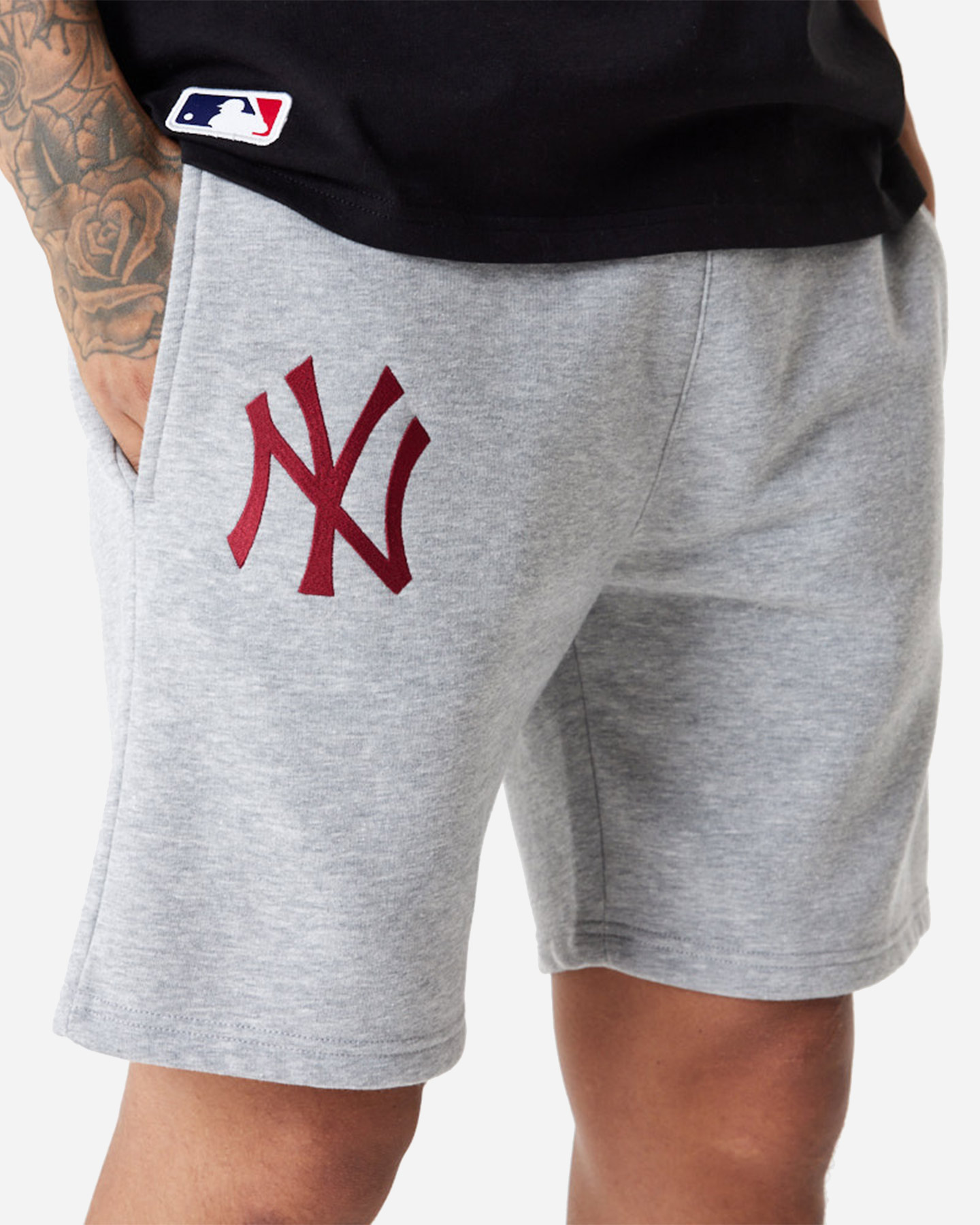 Pantaloncini NEW ERA MLB LEAGUE NEW YORK YANKEES M - Grigio - 2 | Cisalfa Sport