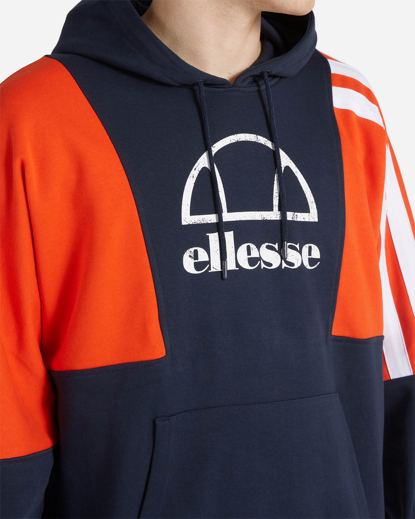 Felpa ELLESSE RIMINI M - Blu - 4 | Cisalfa Sport