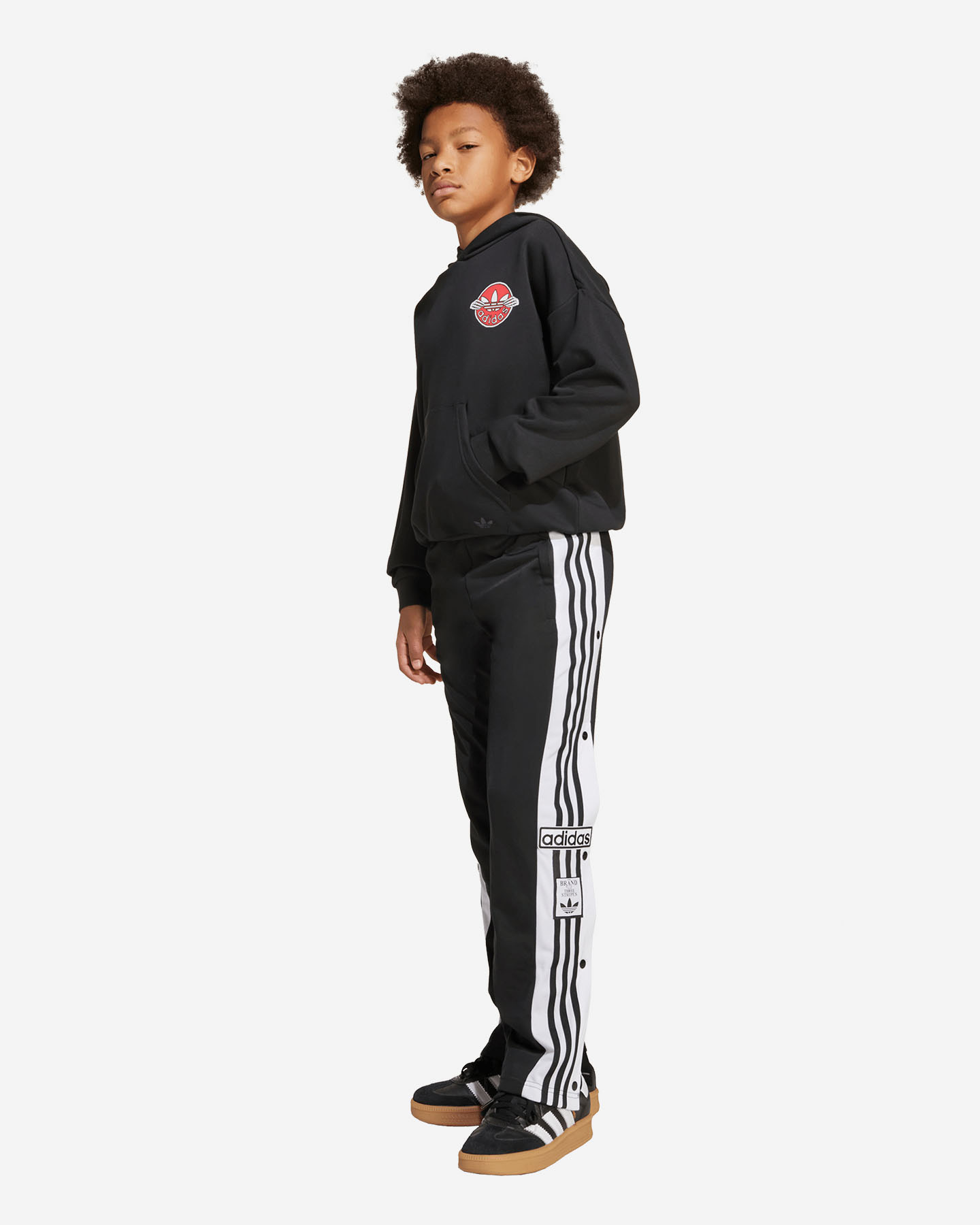 Pantalone ADIDAS ADIBREAK JR - Nero - 3 | Cisalfa Sport