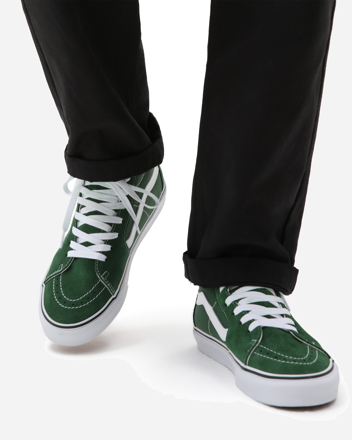 Scarpe sneakers VANS SK8-Hi COLOR THEORY M - Verde - 4 | Cisalfa Sport