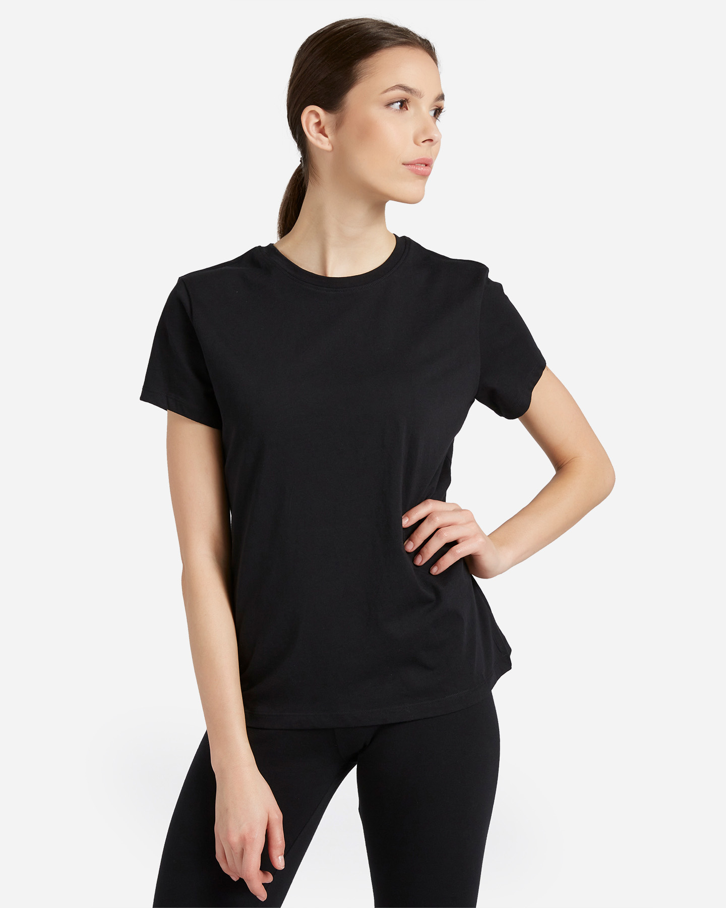 T-shirt ABC JERSEY W - Nero - 0 | Cisalfa Sport