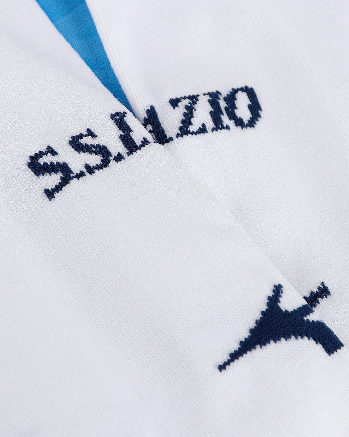 Calzettoni calcio ufficiali MIZUNO LAZIO HOME 23-24 M - Bianco - 3 | Cisalfa Sport