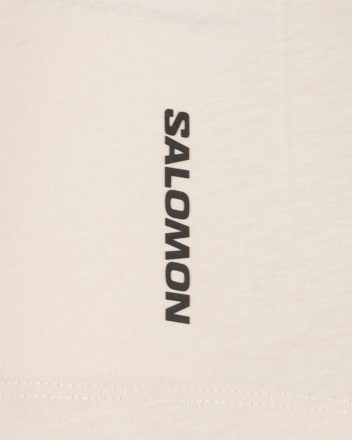 T-shirt SALOMON LOGO RAINY M - Nero - 2 | Cisalfa Sport