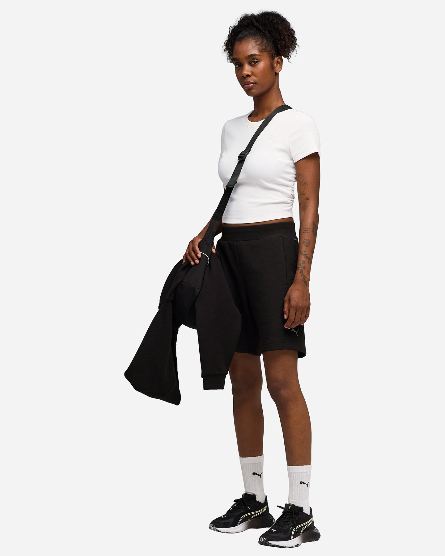 T-shirt training PUMA CLOUDSPUN W - Bianco - 2 | Cisalfa Sport