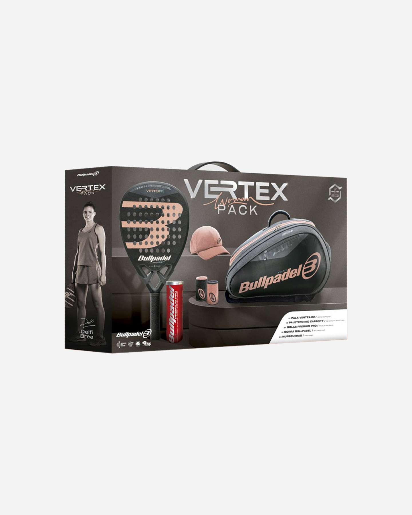 Racchetta padel performance BULLPADEL PACK VERTEX 2 W - 0 | Cisalfa Sport