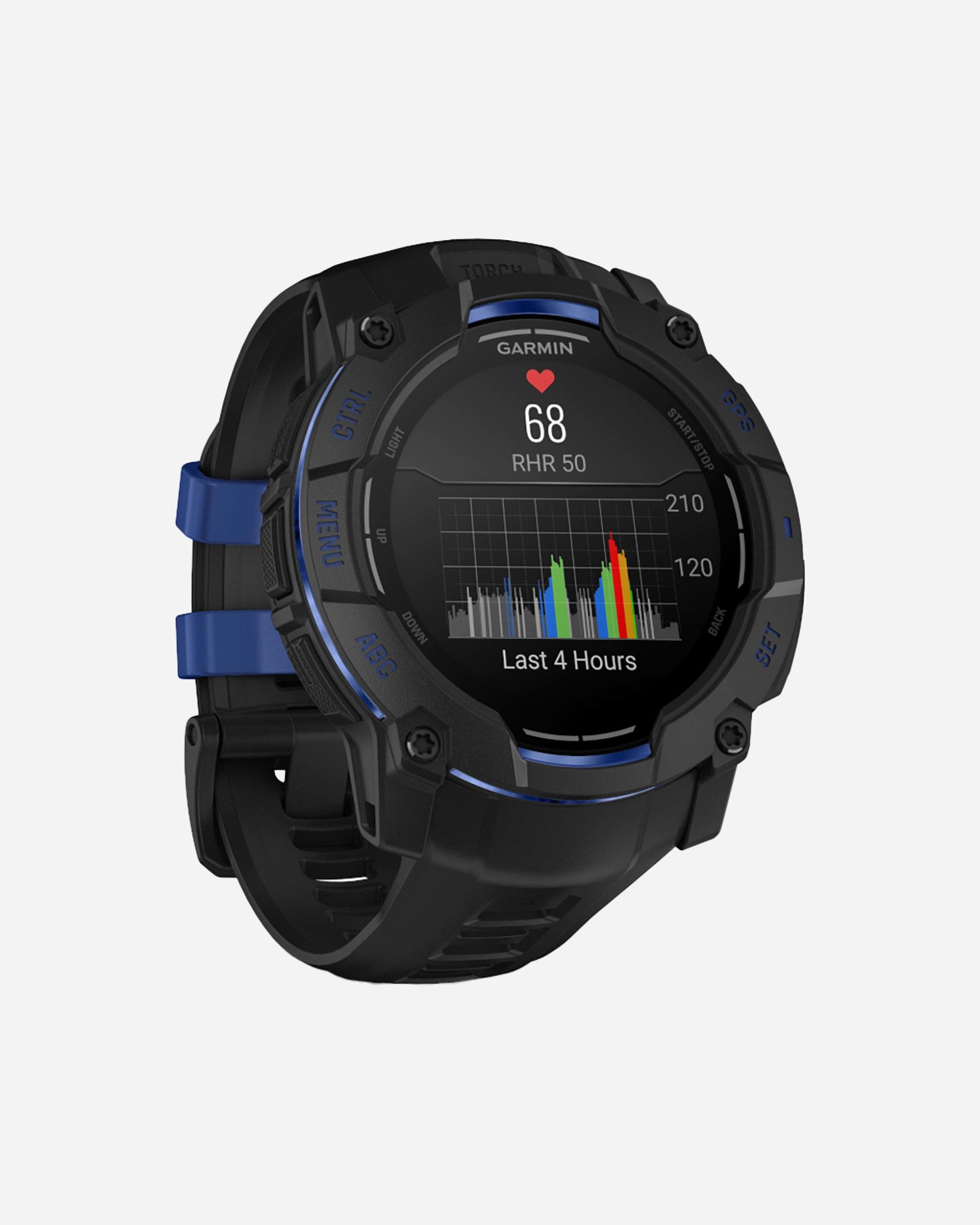 Orologio multifunzione GARMIN INSTINCT 3 50MM AMOLED  - Nero - 5 | Cisalfa Sport