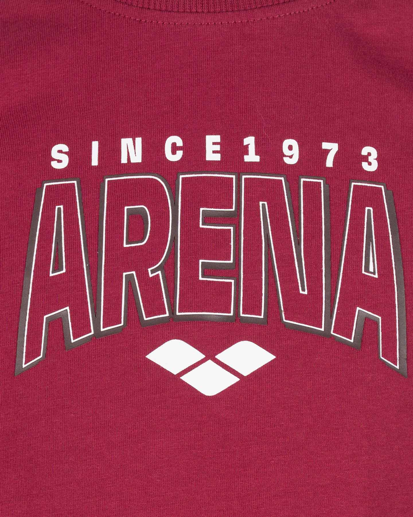 T-shirt ARENA ATHLETIC ESSENTIAL JR - Rosso - 2 | Cisalfa Sport