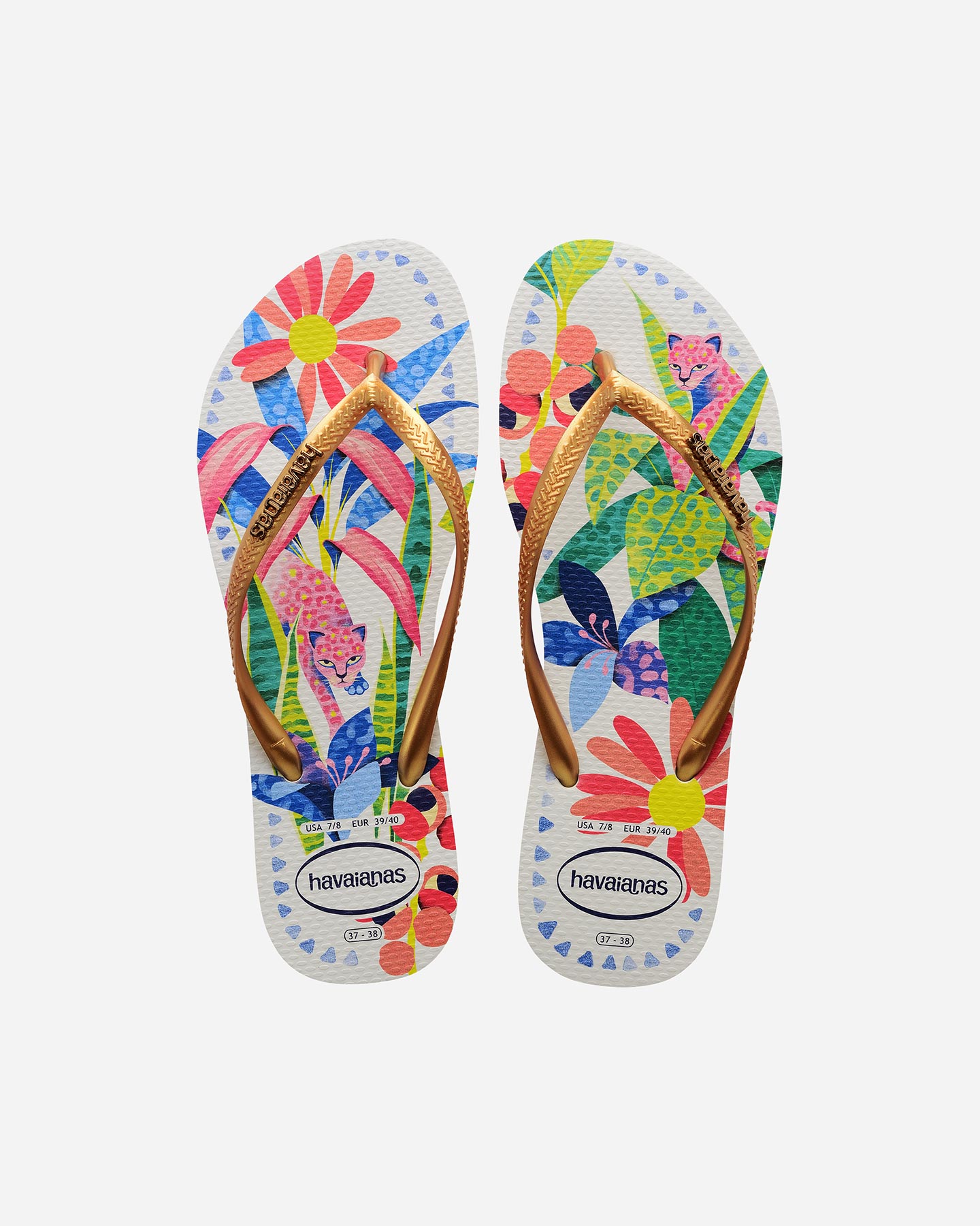 Infradito HAVAIANAS SLIM TROPICAL W - Bianco - 0 | Cisalfa Sport