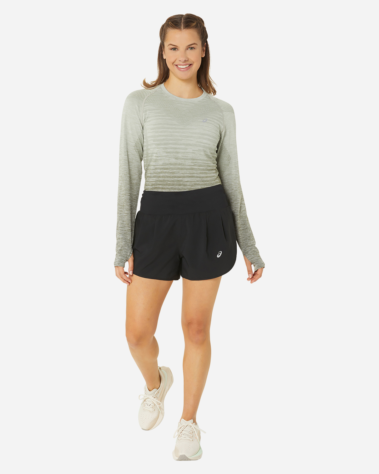 Short running ASICS ROAD 3.5IN W - Nero - 3 | Cisalfa Sport