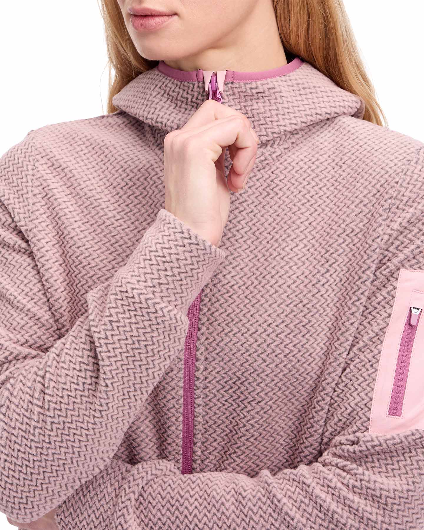 Pile MCKINLEY HUCTURE W - Rosa - 5 | Cisalfa Sport