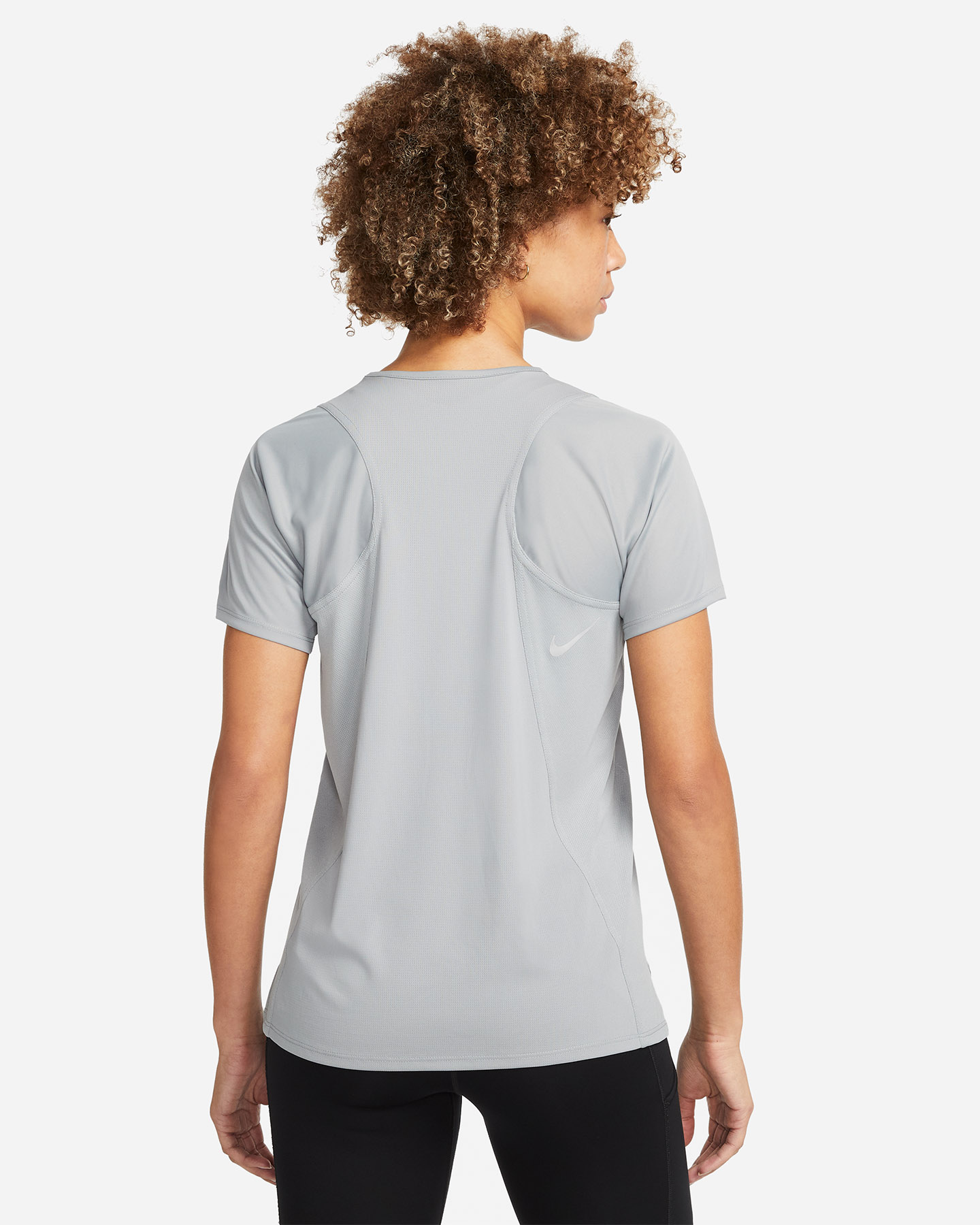 T-shirt running NIKE DRI FIT RACE W - Grigio - 1 | Cisalfa Sport