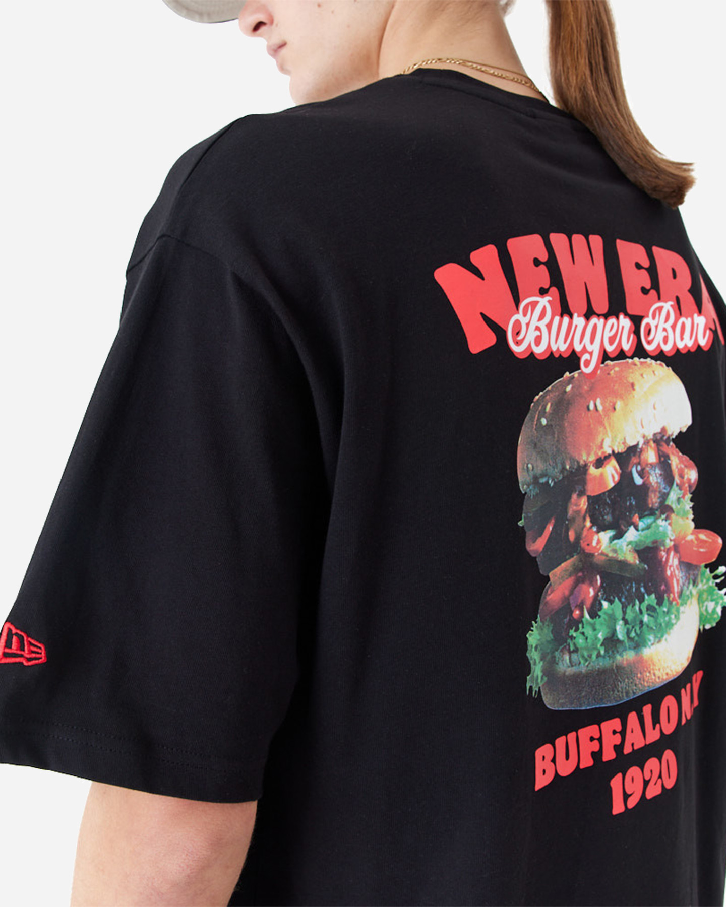 T-shirt NEW ERA FOOD M - Nero - 5 | Cisalfa Sport