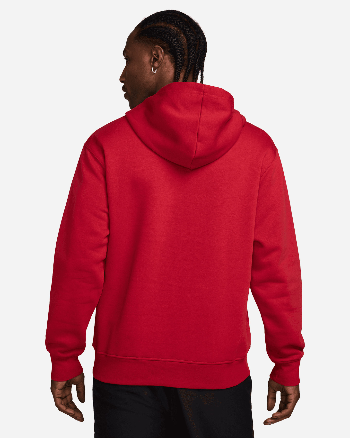 Felpa NIKE FLC BROOKLYN JORDAN M - Rosso - 1 | Cisalfa Sport
