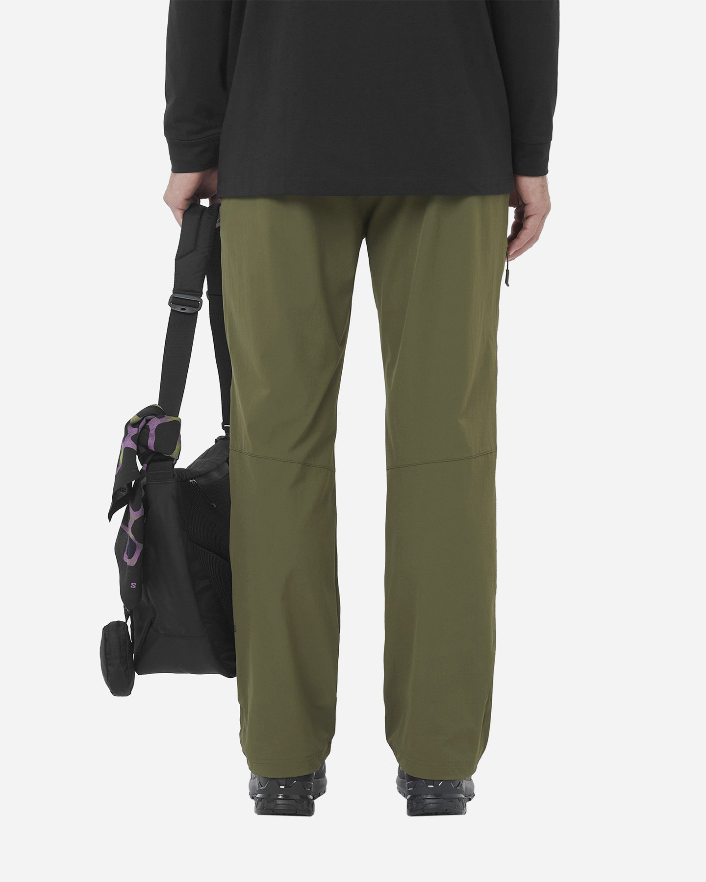 Pantalone outdoor SALOMON WAYFARER 2.0 M - Verde - 2 | Cisalfa Sport