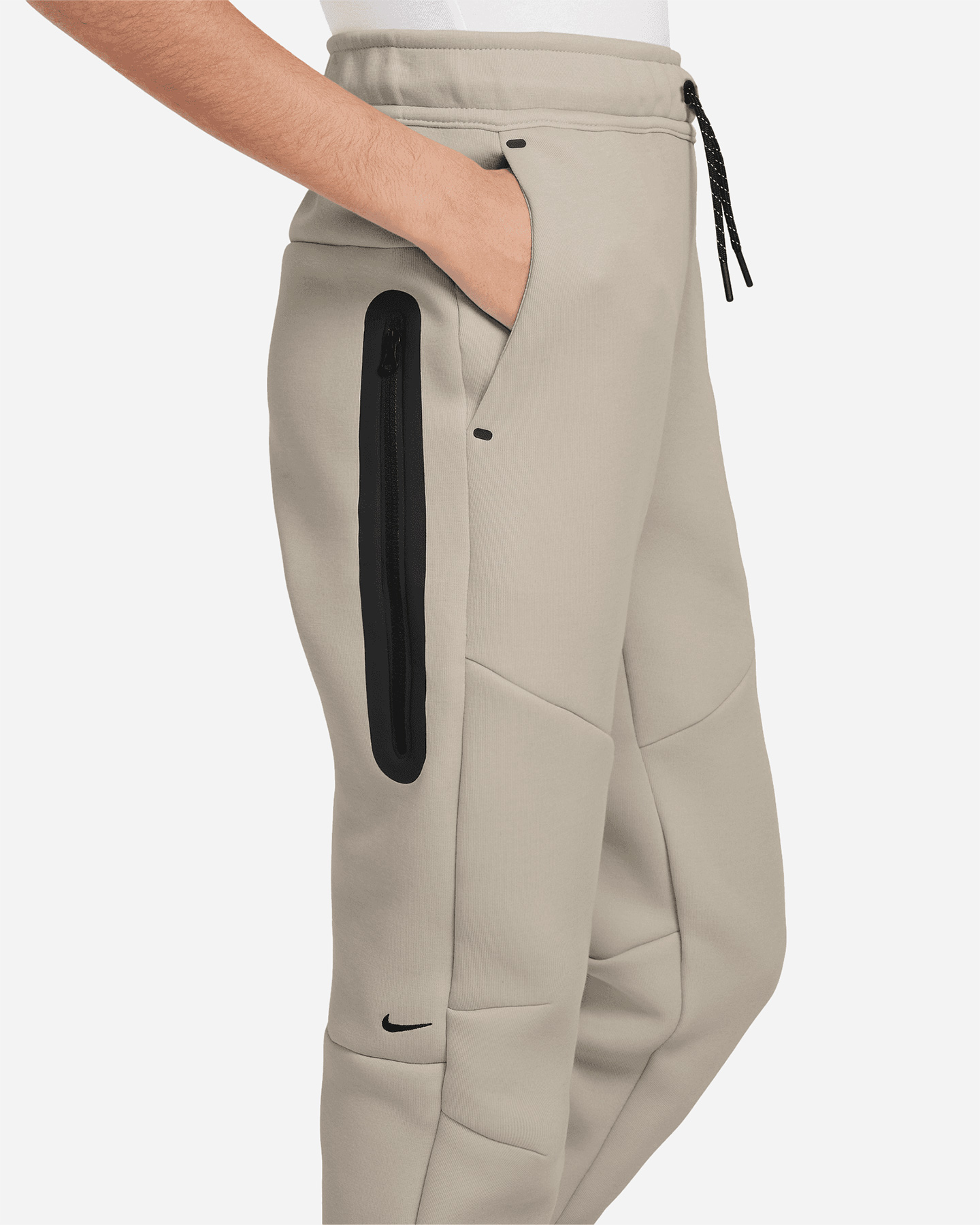Pantalone NIKE TECH FLEECE 2 JR - Beige - 2 | Cisalfa Sport