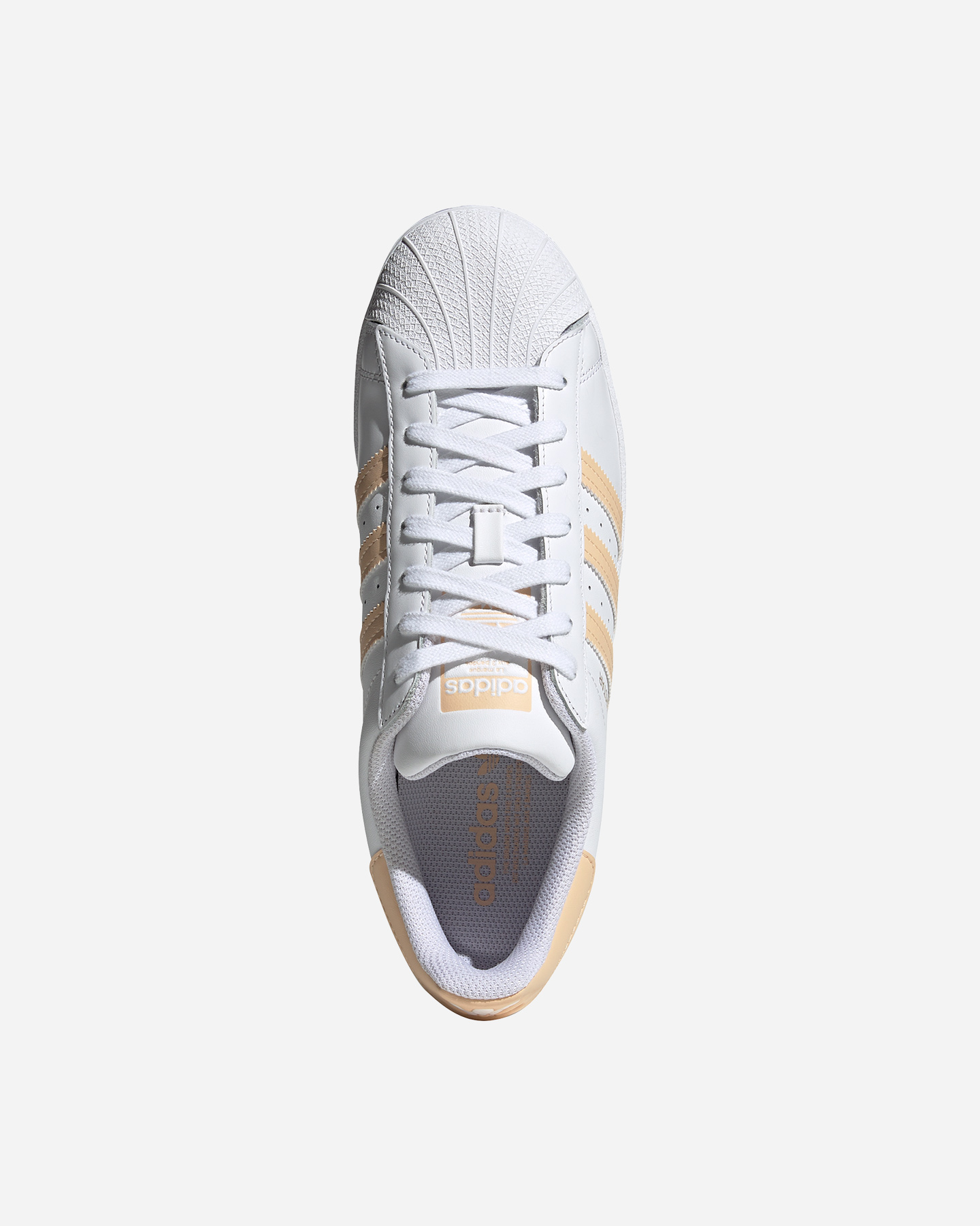 Scarpe sneakers ADIDAS SUPERSTAR W - Bianco - 4 | Cisalfa Sport