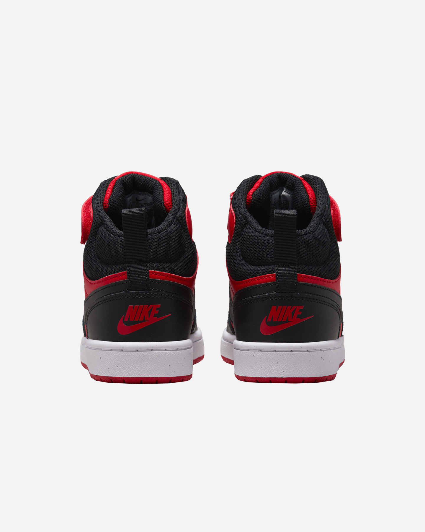Scarpe sneakers NIKE COURT BOROUGH MID 2 GS JR - Rosso - 3 | Cisalfa Sport