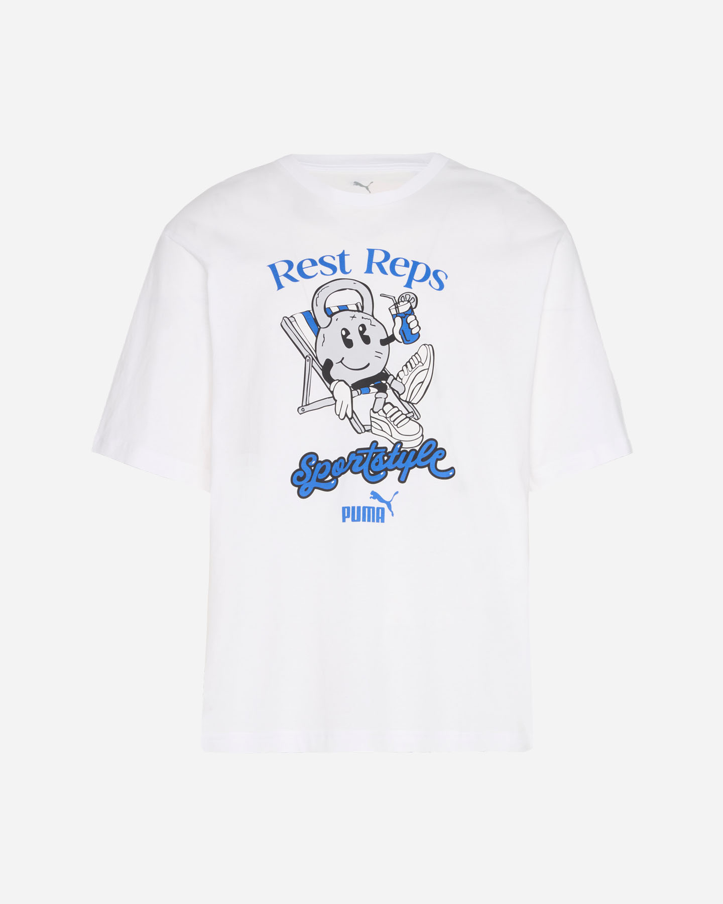 T-shirt PUMA LOGO LAB SUMMER M - Bianco - 0 | Cisalfa Sport