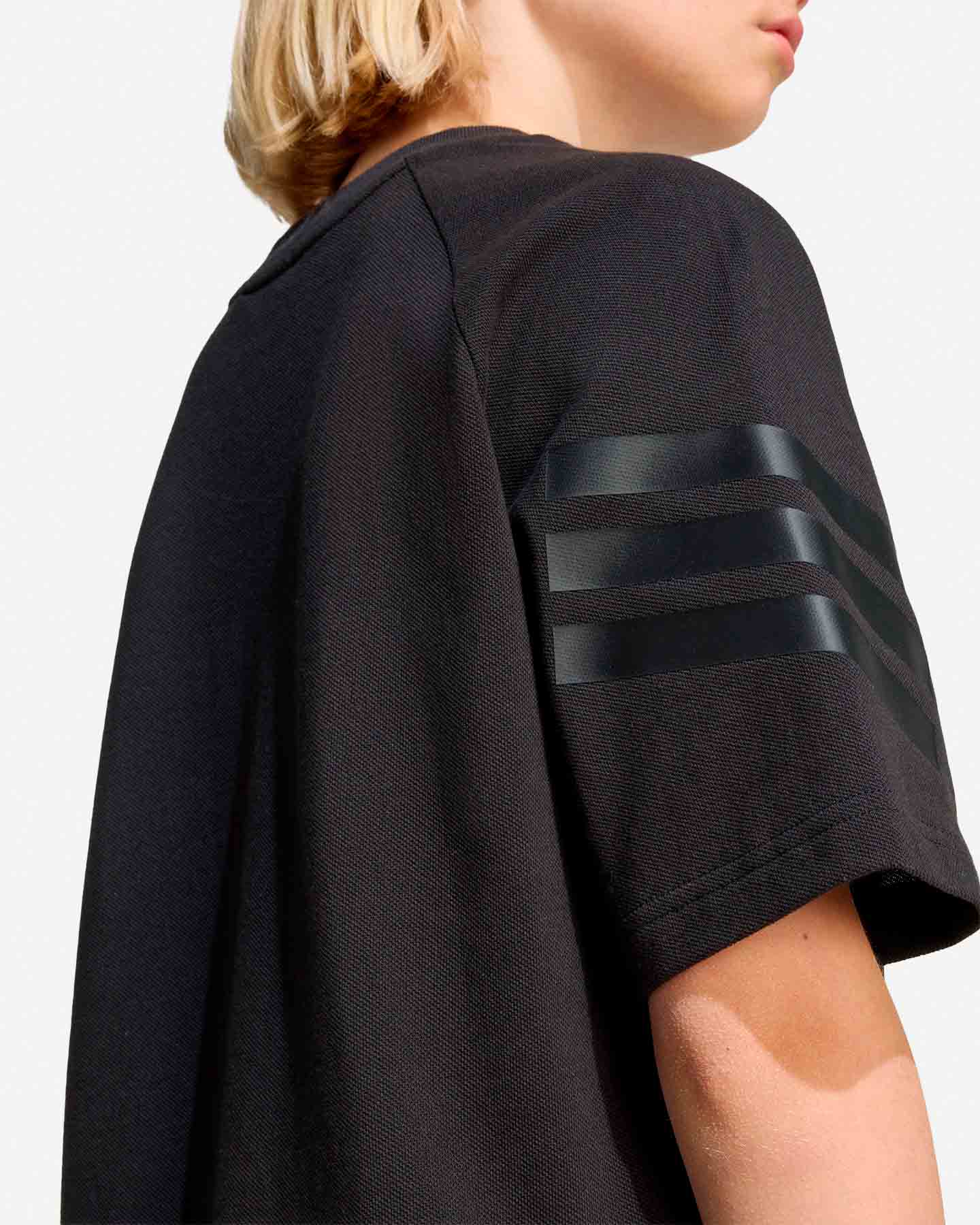 T-shirt ADIDAS FUTURE ICONS 3STRIPES JR - Nero - 5 | Cisalfa Sport