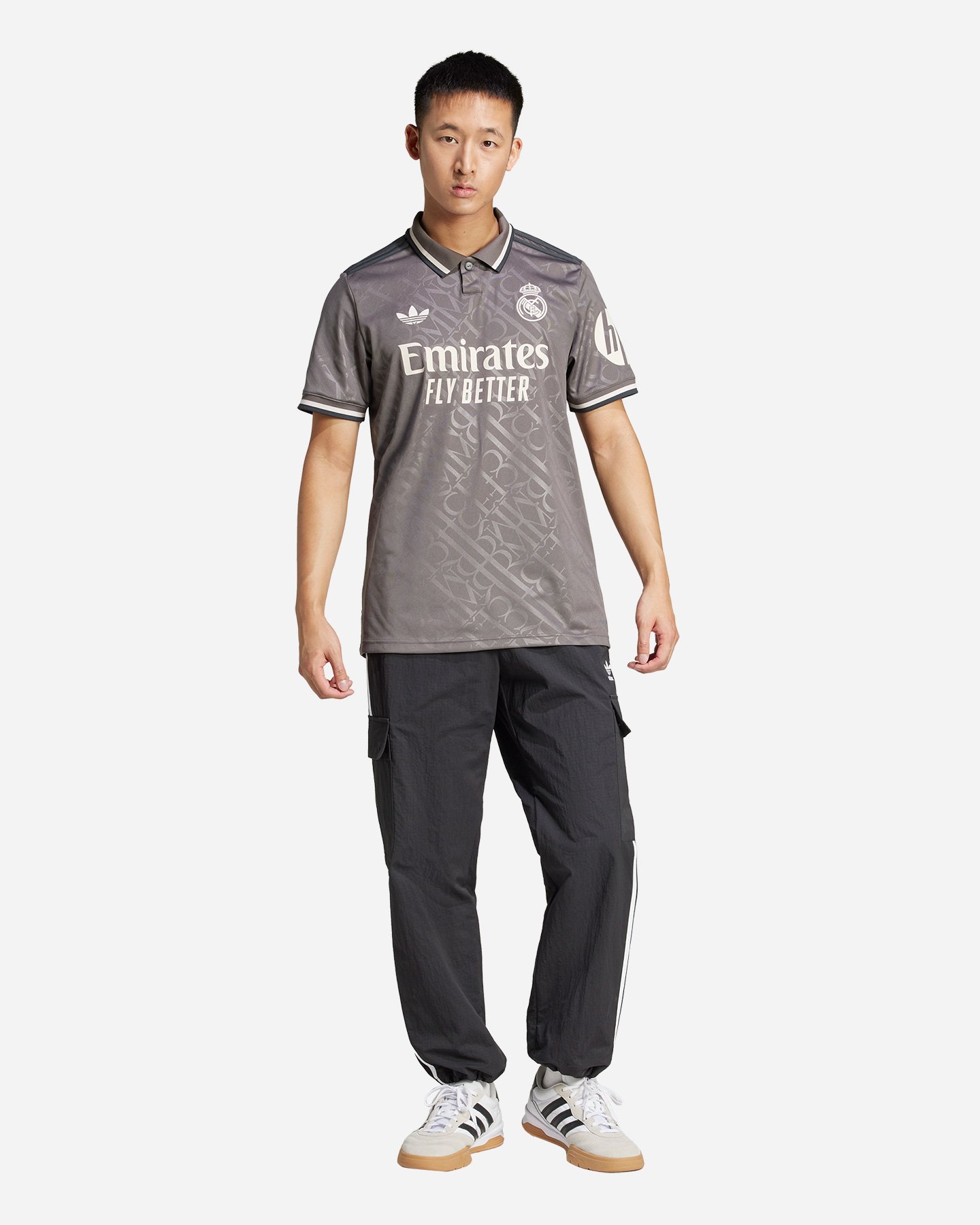 Maglia calcio ufficiale ADIDAS REAL MADRID 3RD 24-25 M - Grigio - 4 | Cisalfa Sport