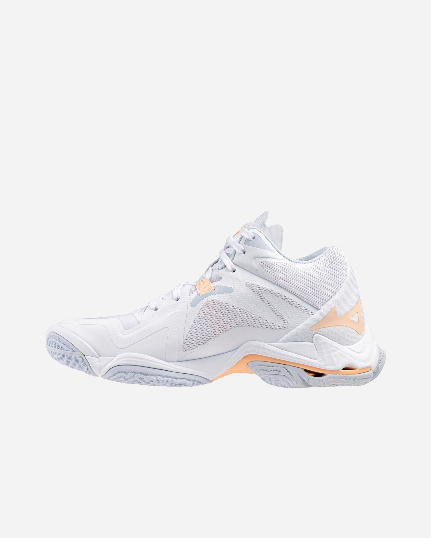 Scarpe volley MIZUNO WAVE LIGHTNING Z MID WOS W - Bianco - 4 | Cisalfa Sport
