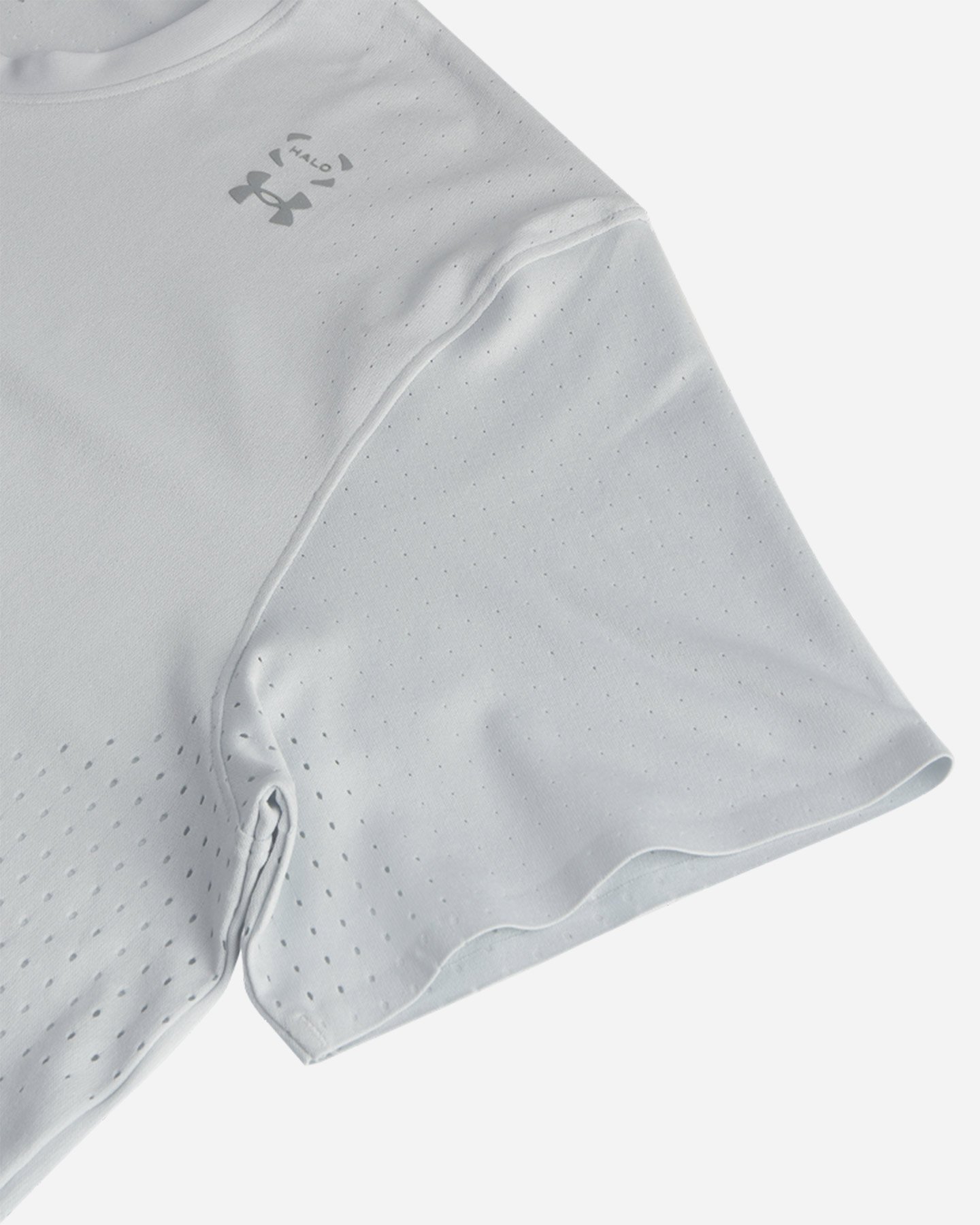 T-shirt training UNDER ARMOUR HALO VENT M - Bianco - 2 | Cisalfa Sport