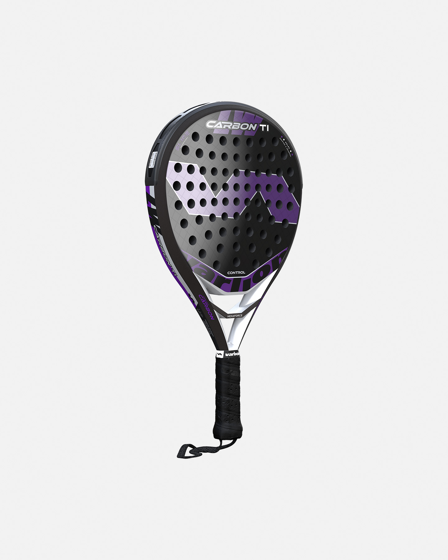 Racchetta padel intermedia VARLION LW CARBON TI PADEL  - Viola - 1 | Cisalfa Sport