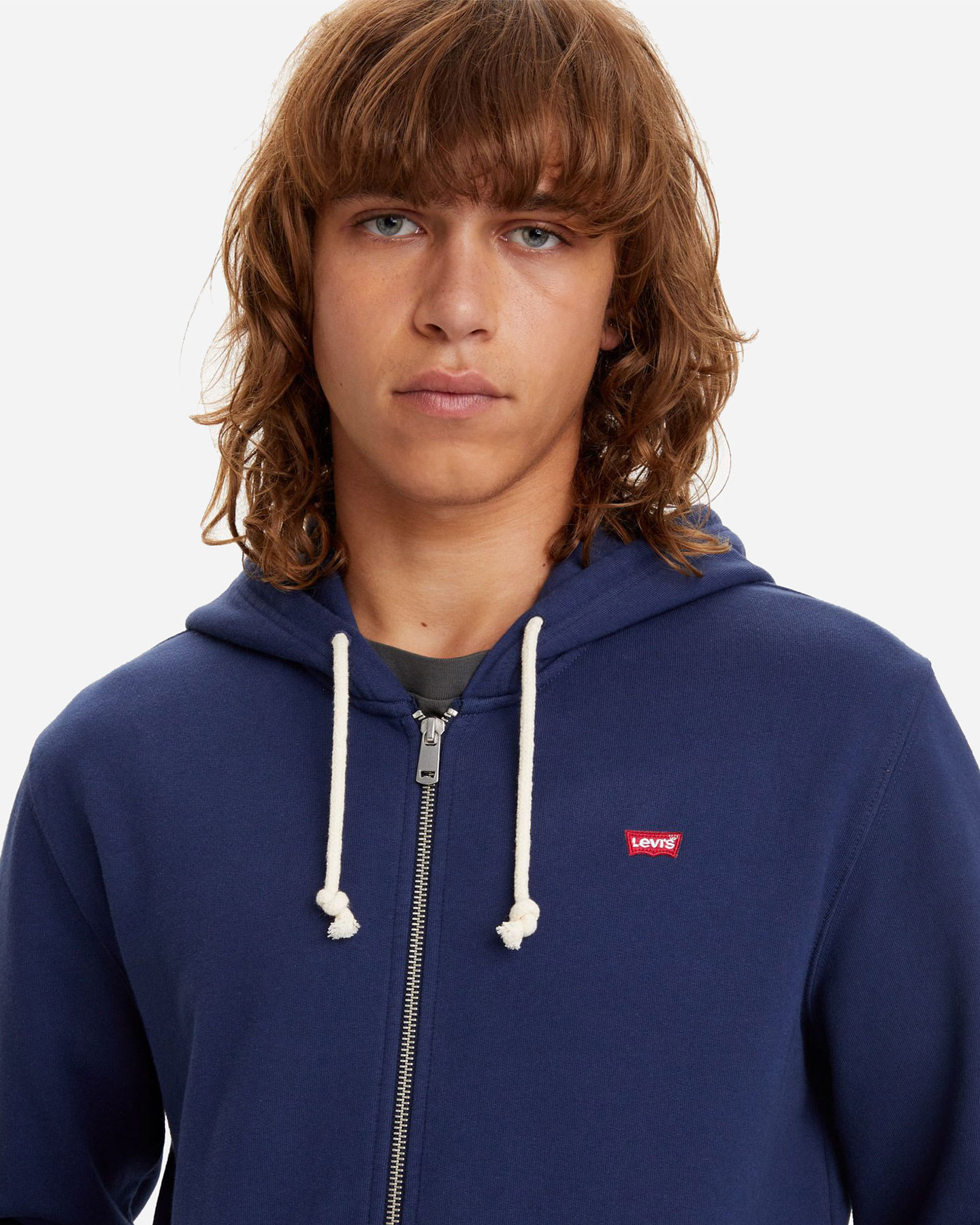 Felpa LEVI'S SMALL PATCH M - Blu - 2 | Cisalfa Sport