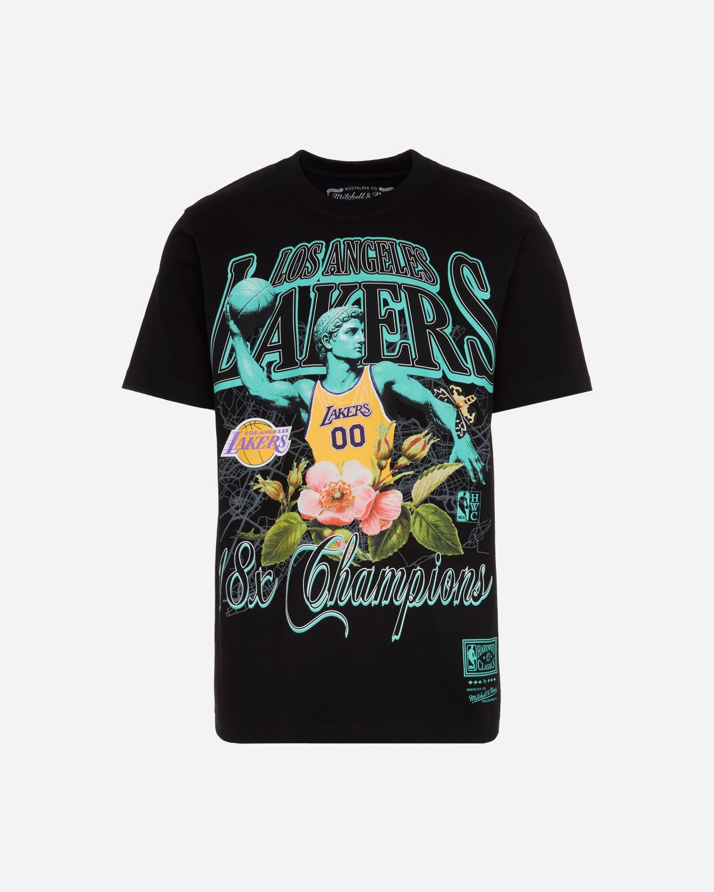 Maglia basket MITCHELL&NESS LAKERS IN THE CITY M - Nero - 0 | Cisalfa Sport